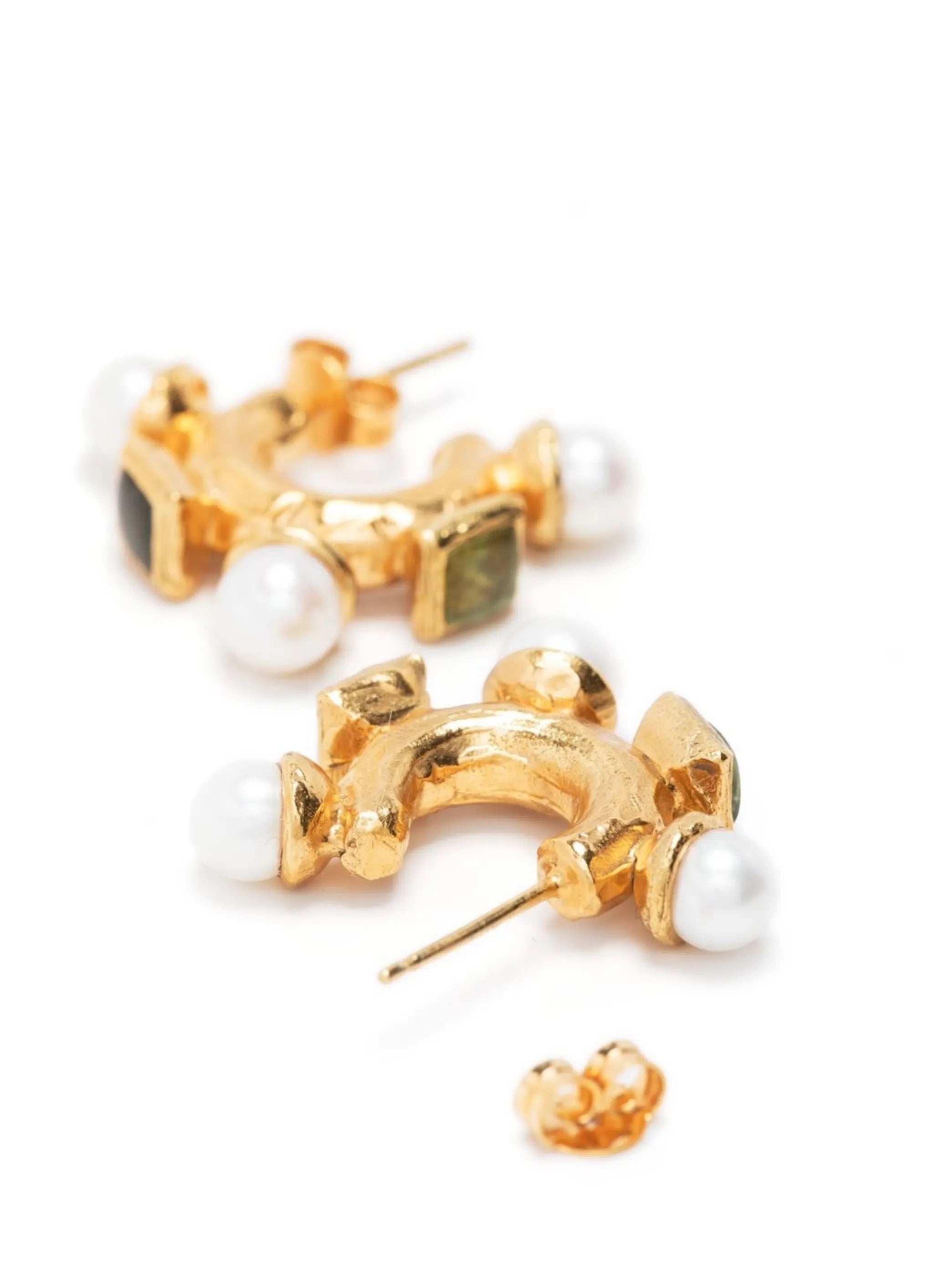 The Traveller's Path hoop earrings