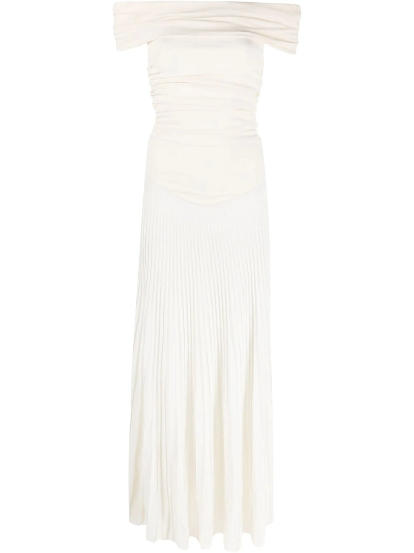 The Marca ruched-bodice dress