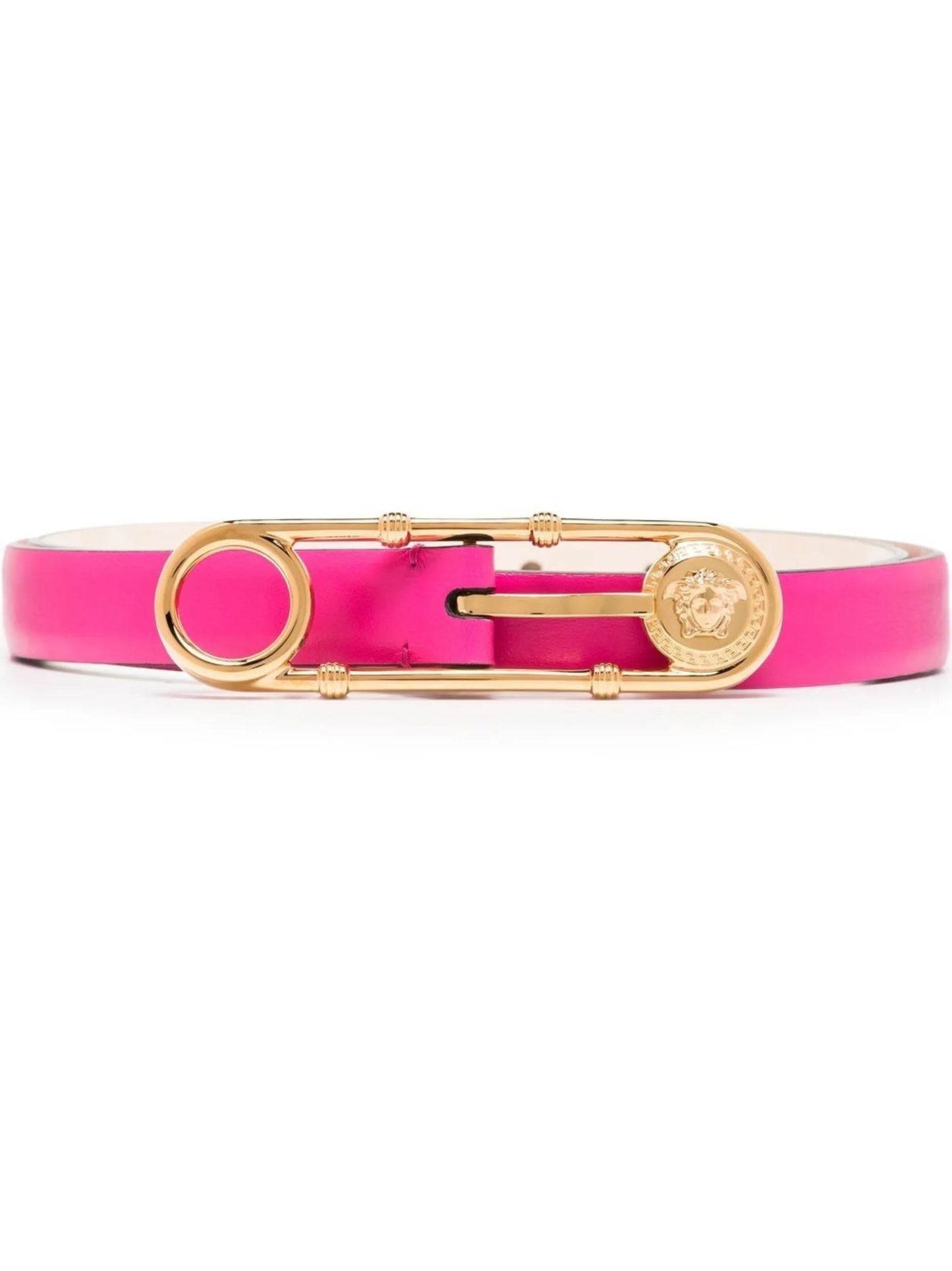 Medusa leather belt