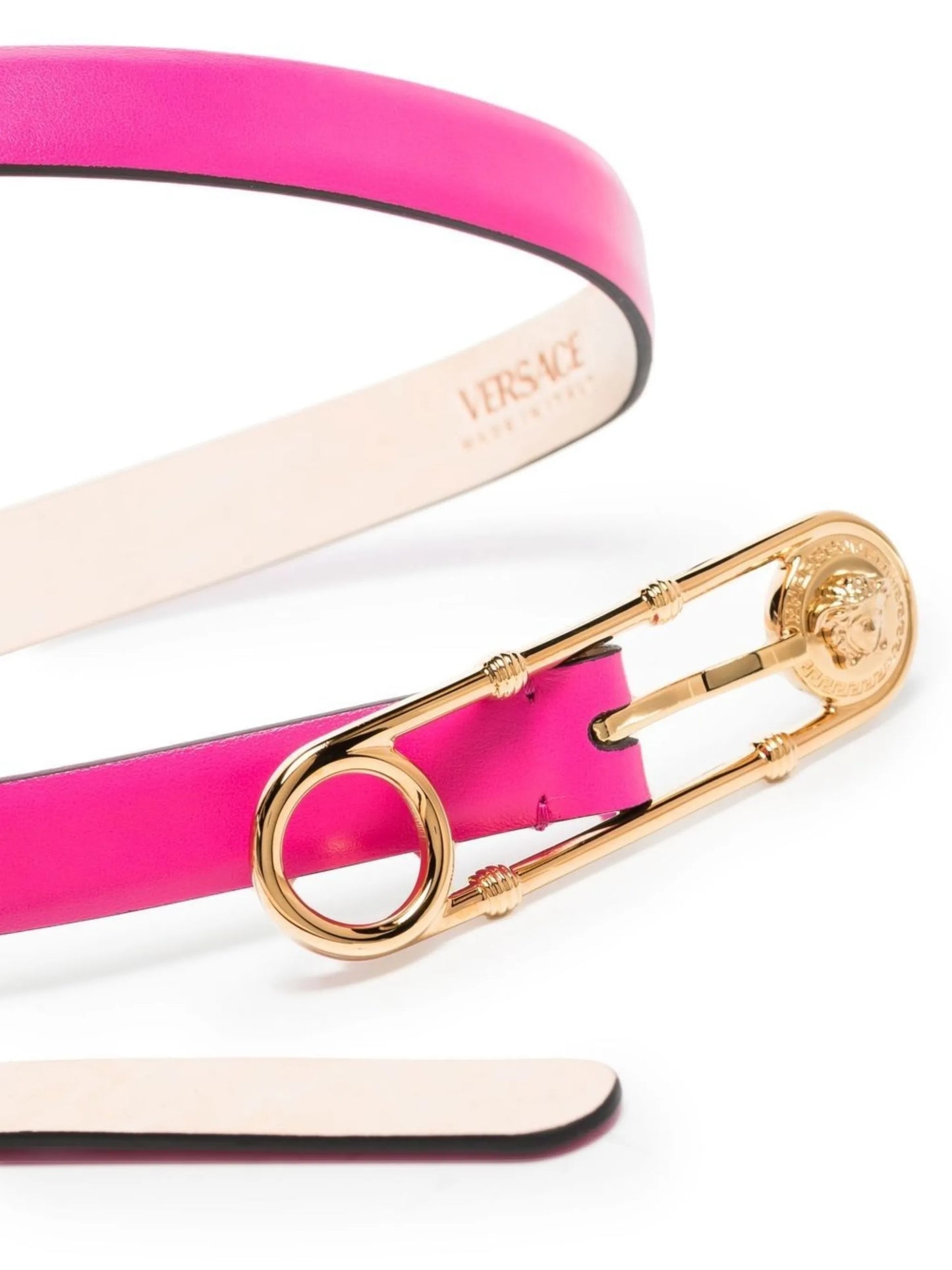 Medusa leather belt