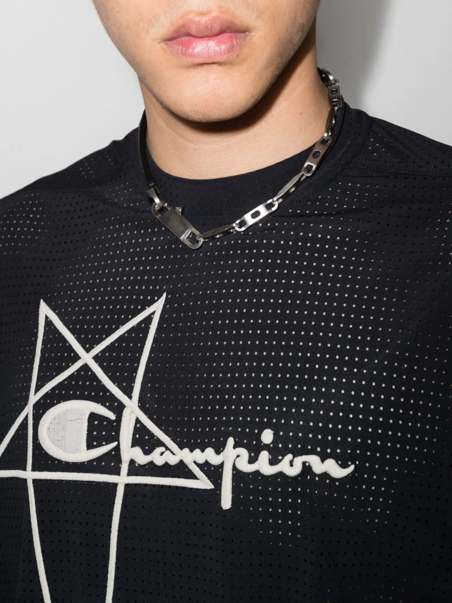 x Champion Tommy mesh T-shirt