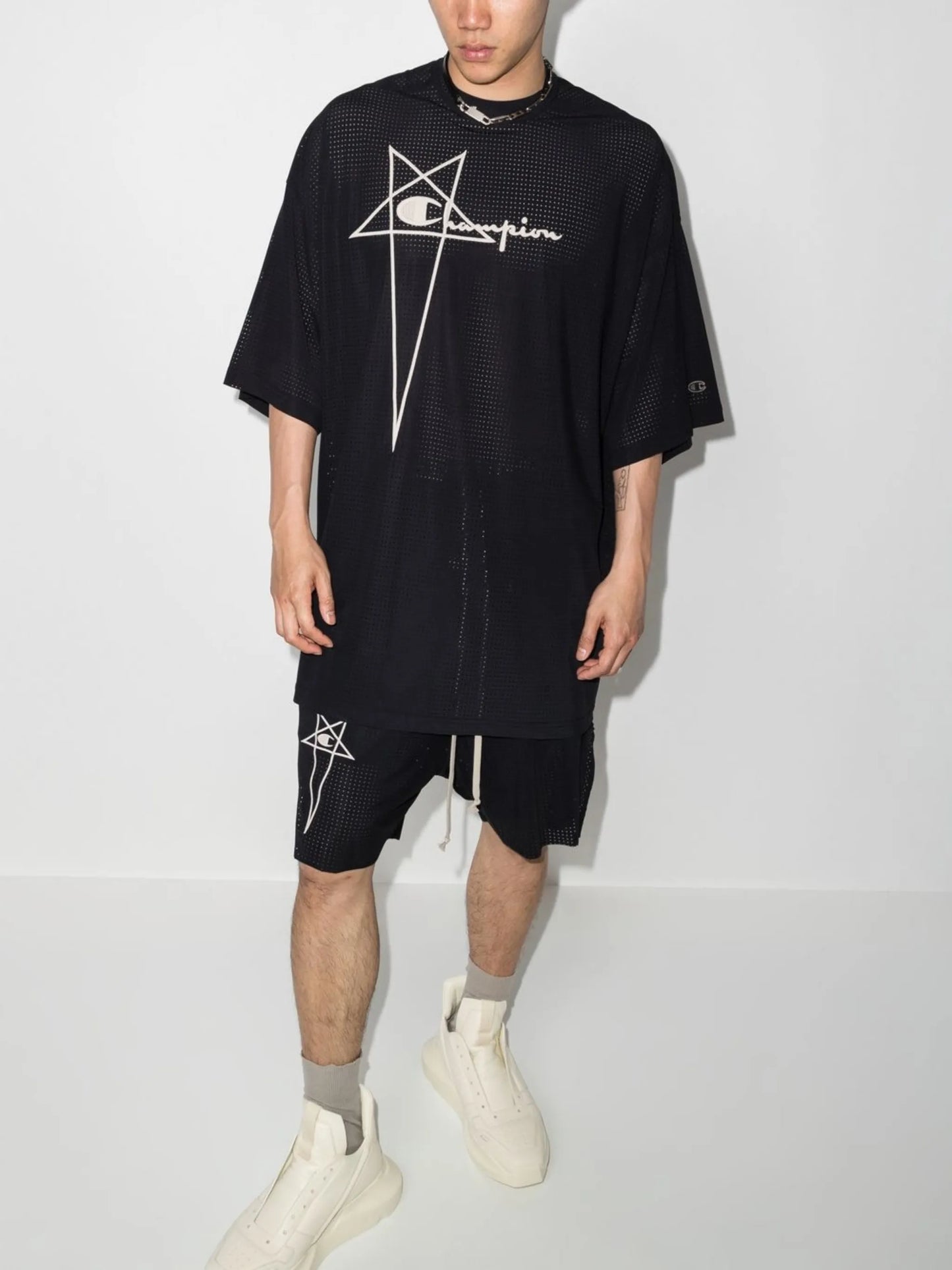 x Champion Tommy mesh T-shirt
