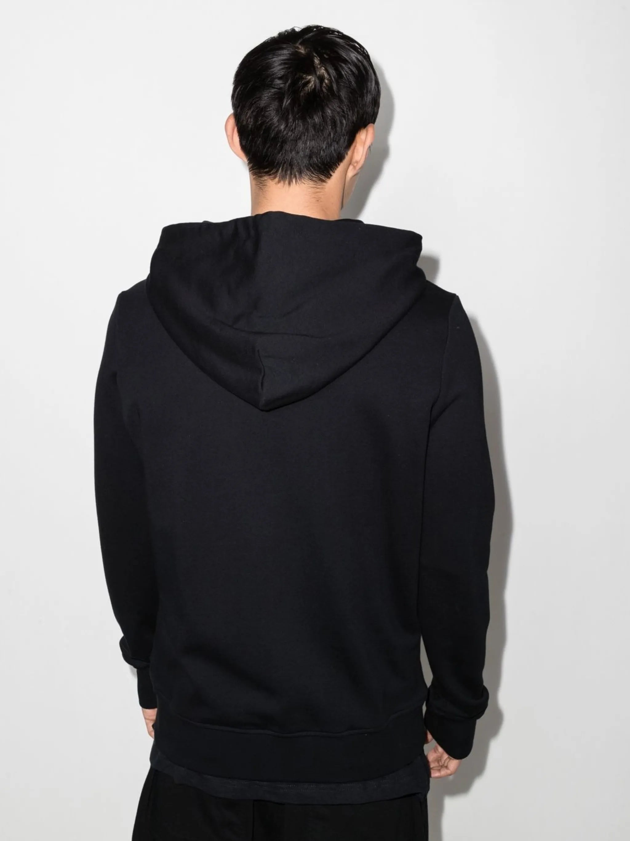 x Champion logo-embroidered zip-up hoodie