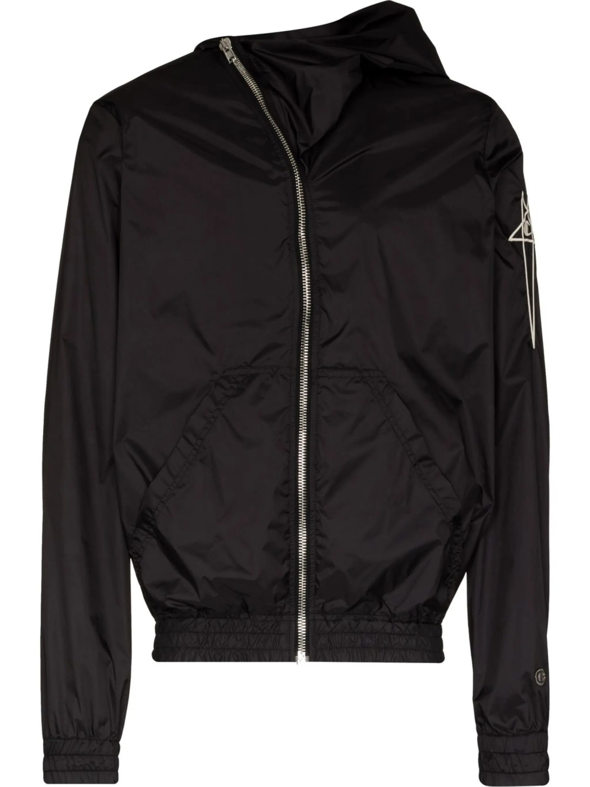 logo hooded jacket