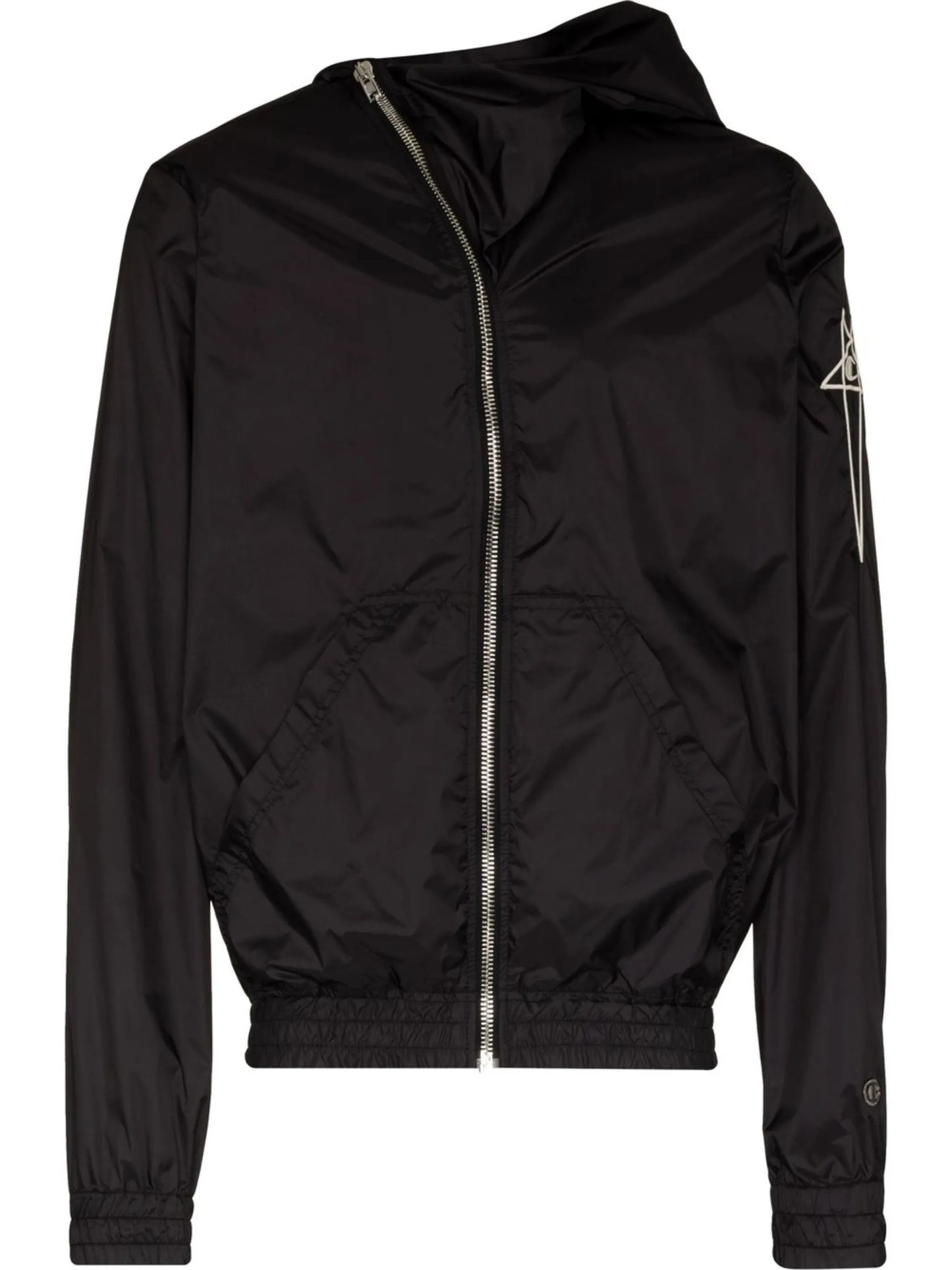 logo hooded jacket