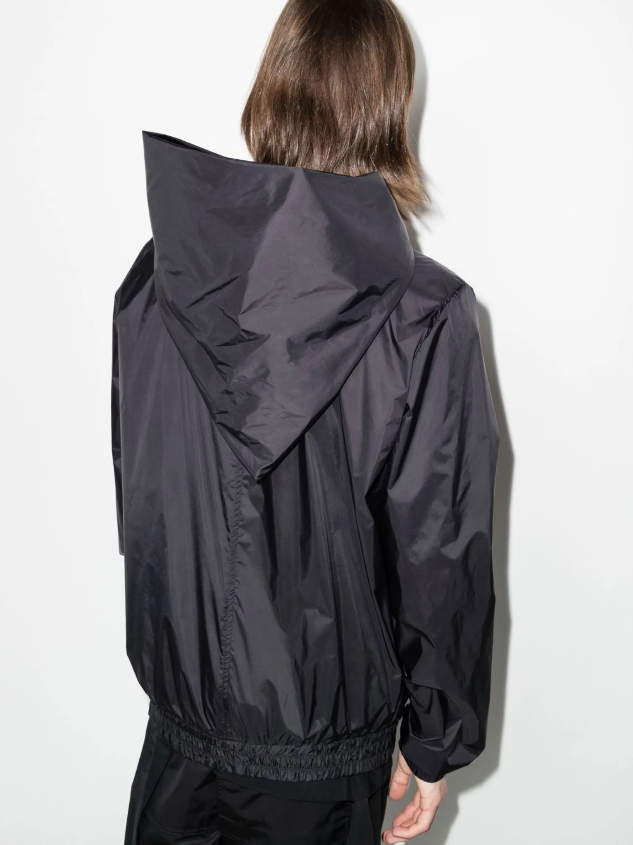 logo hooded jacket