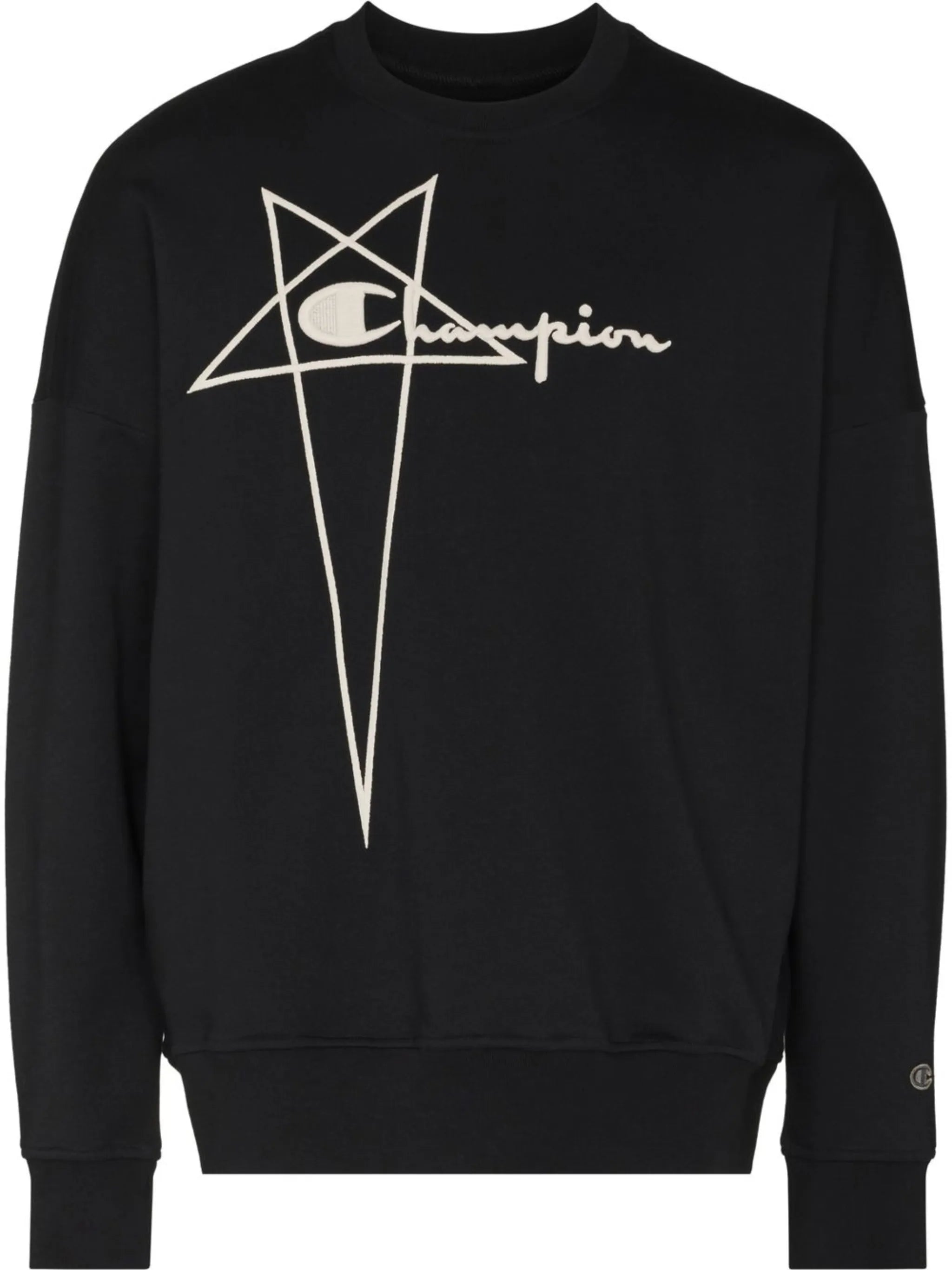 x Champion logo-embroidered sweatshirt