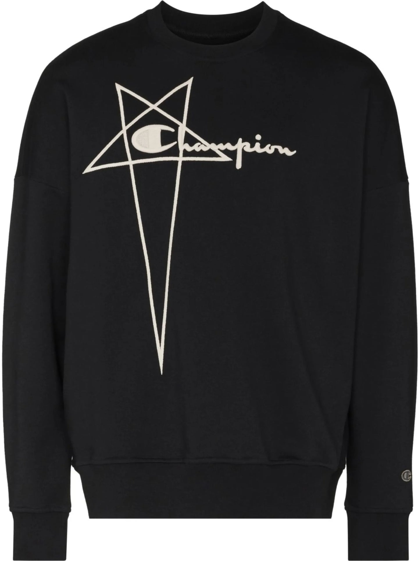 x Champion logo-embroidered sweatshirt
