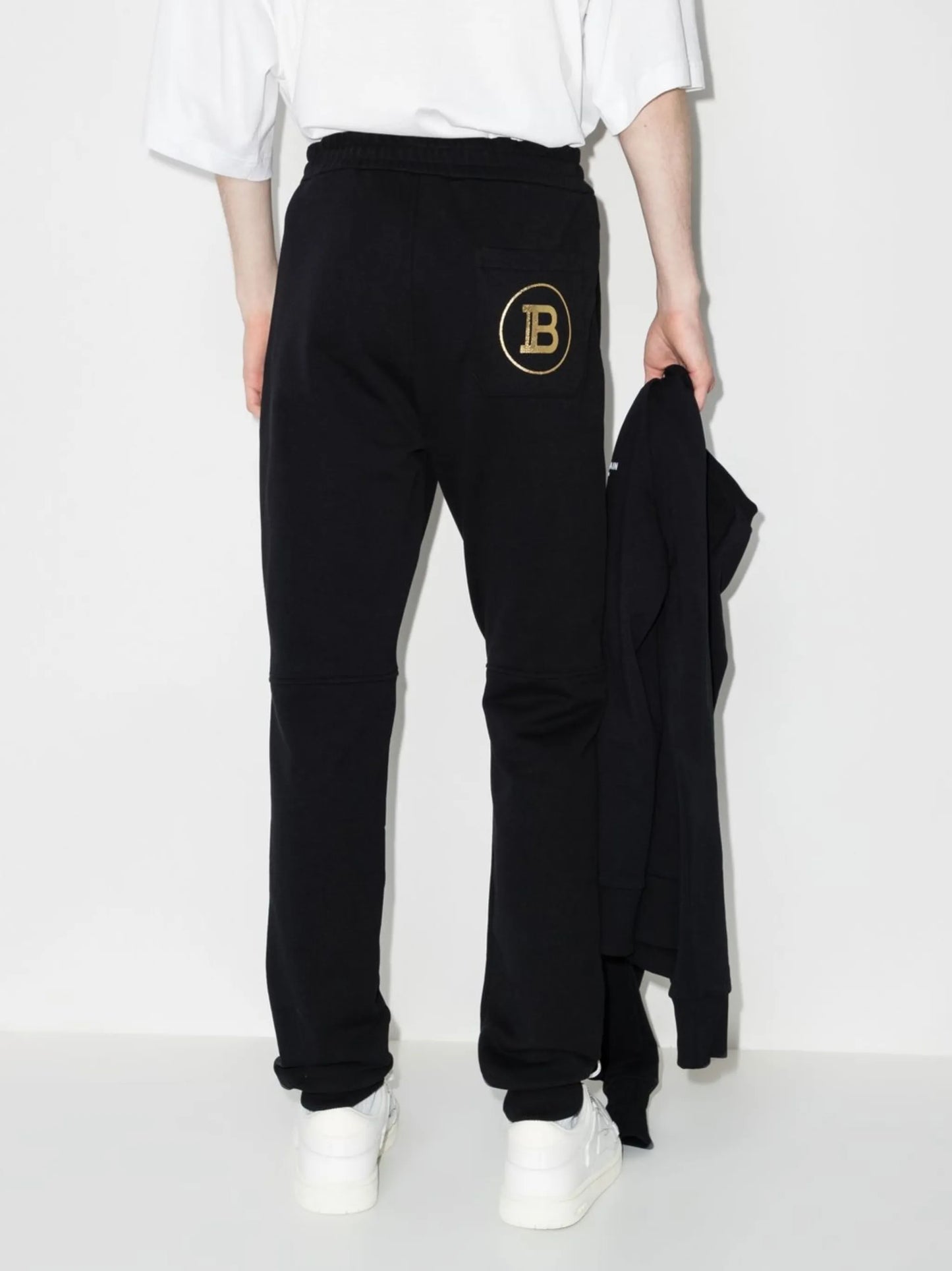 logo-print track pants