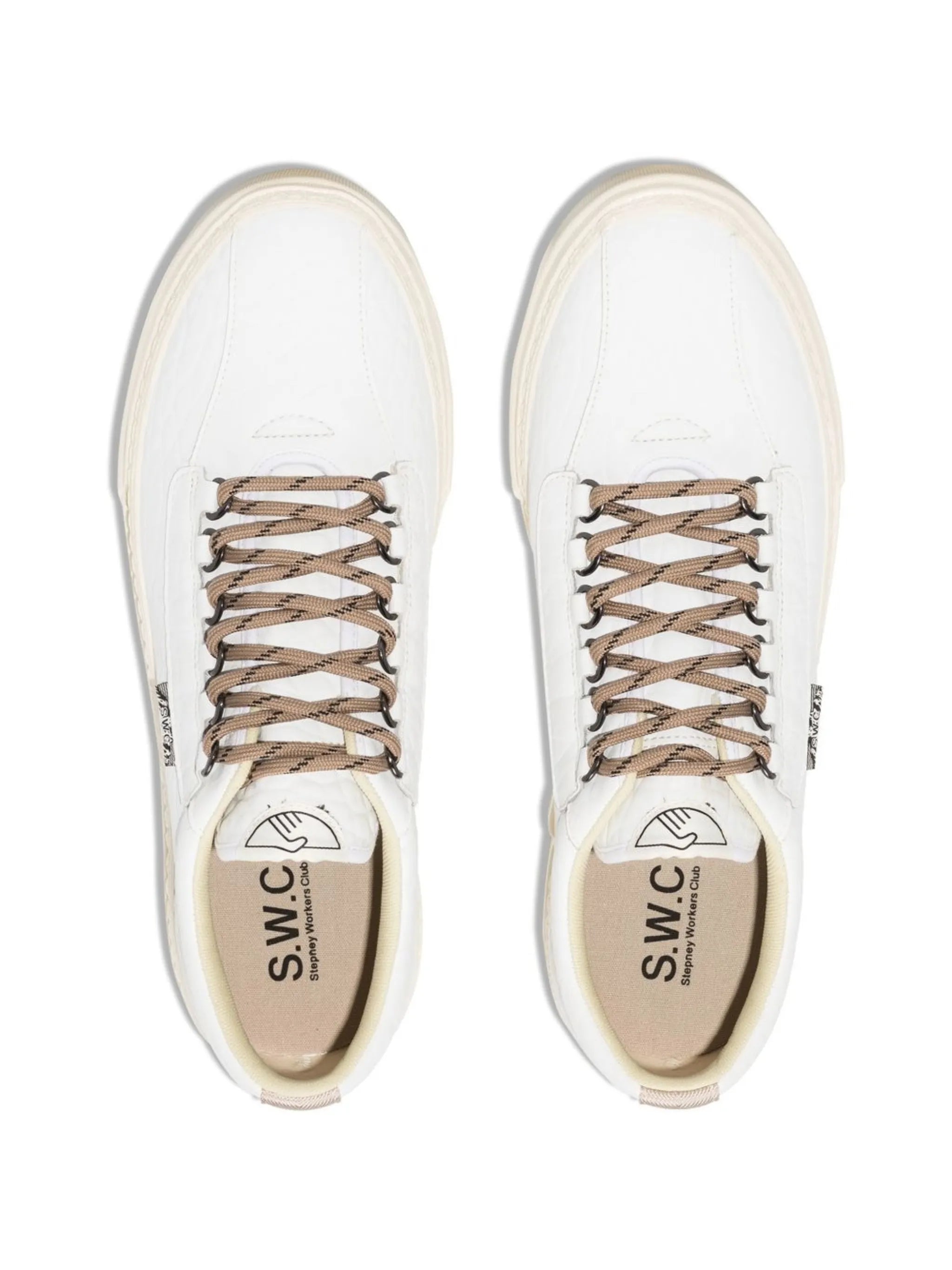 Dellow lace-up trainers