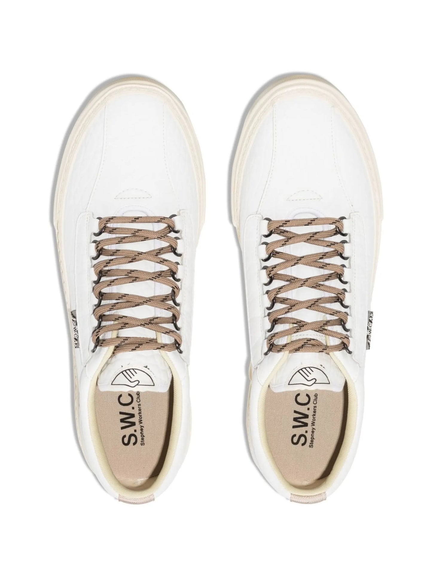 Dellow lace-up trainers