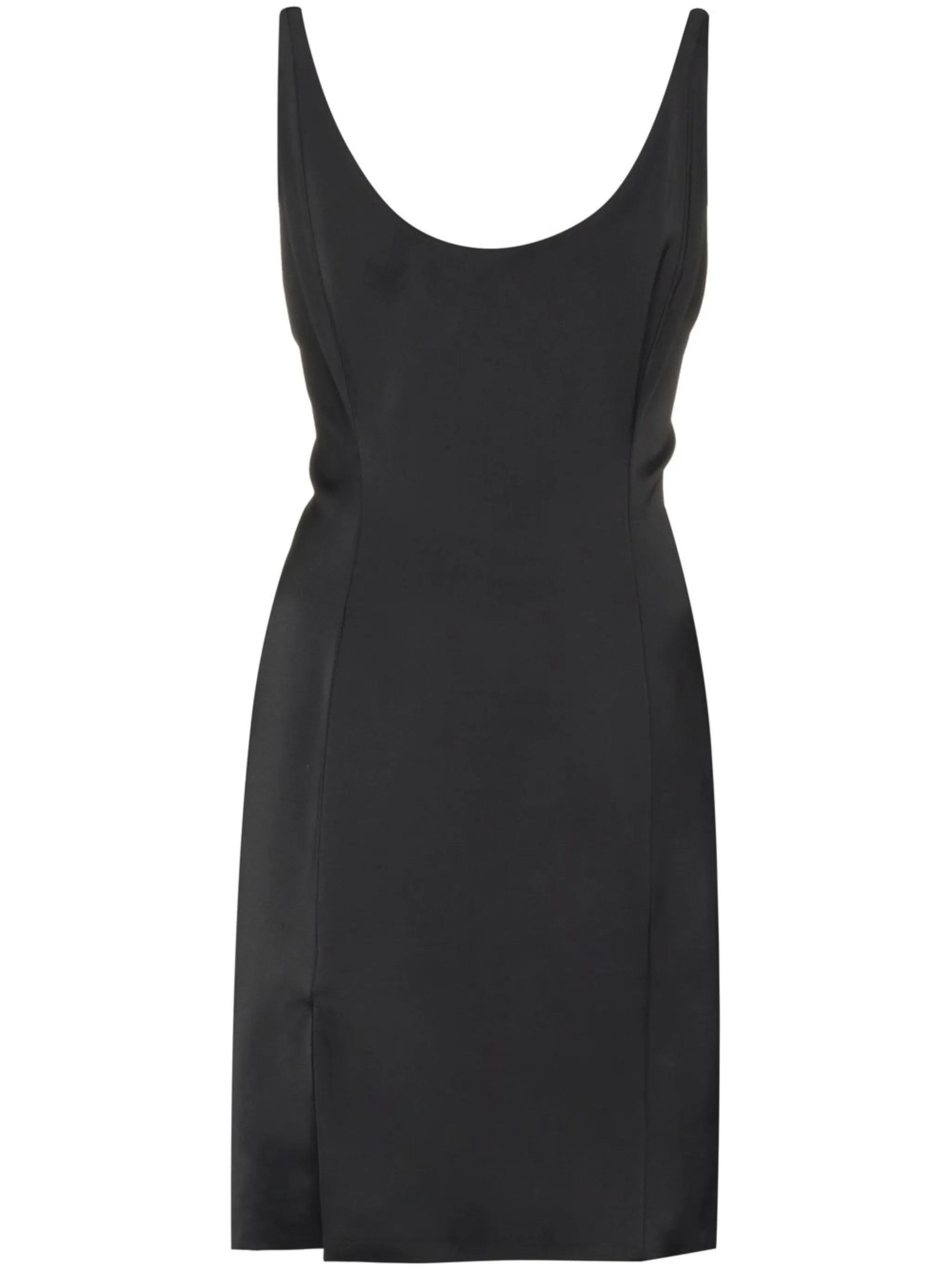 bias-cut mini dress