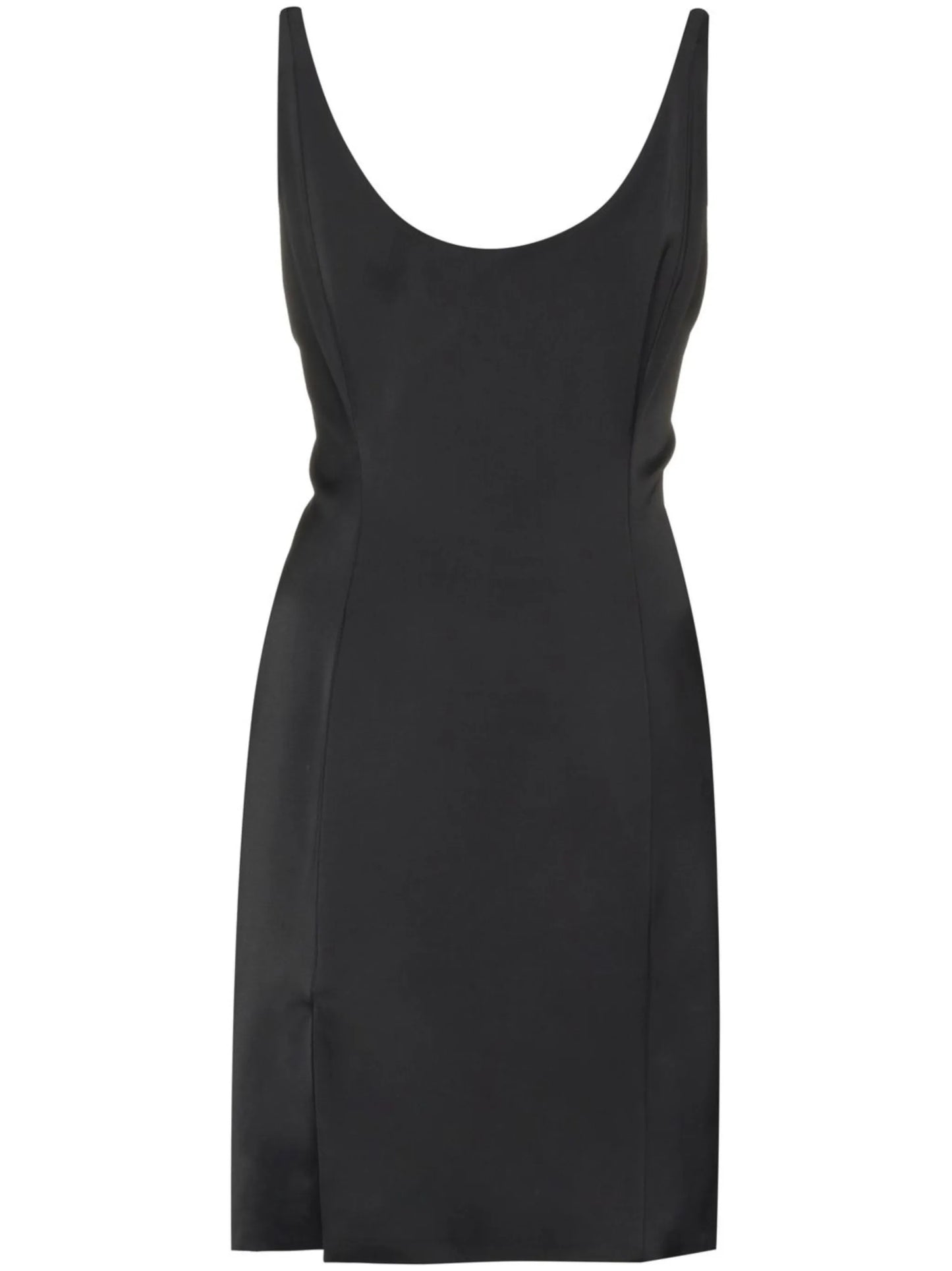 bias-cut mini dress