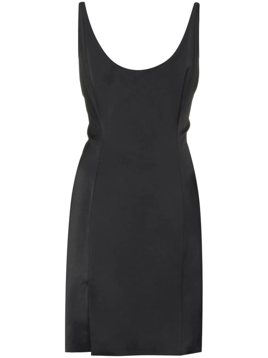bias-cut mini dress