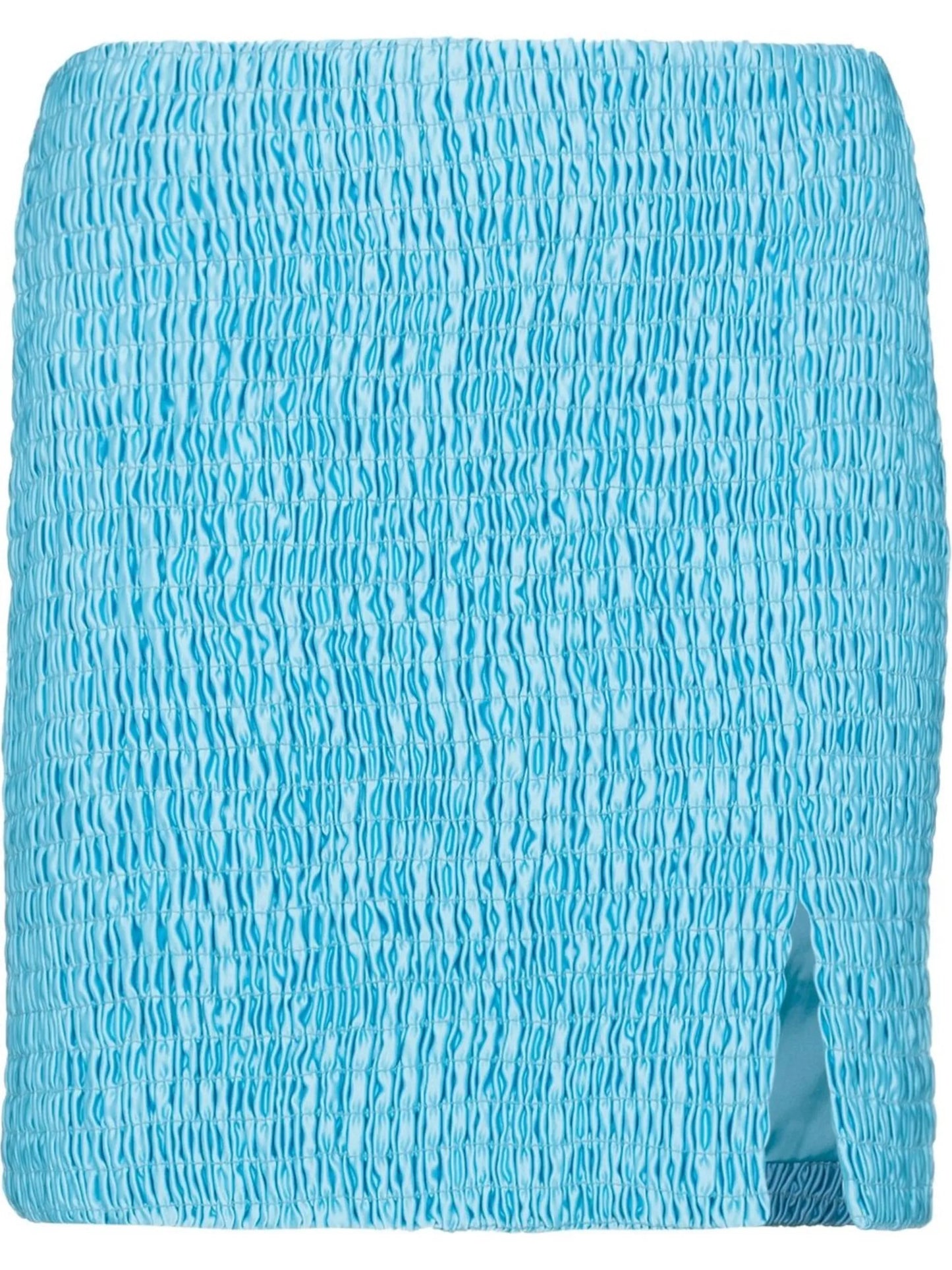 Focus smocked mini skirt