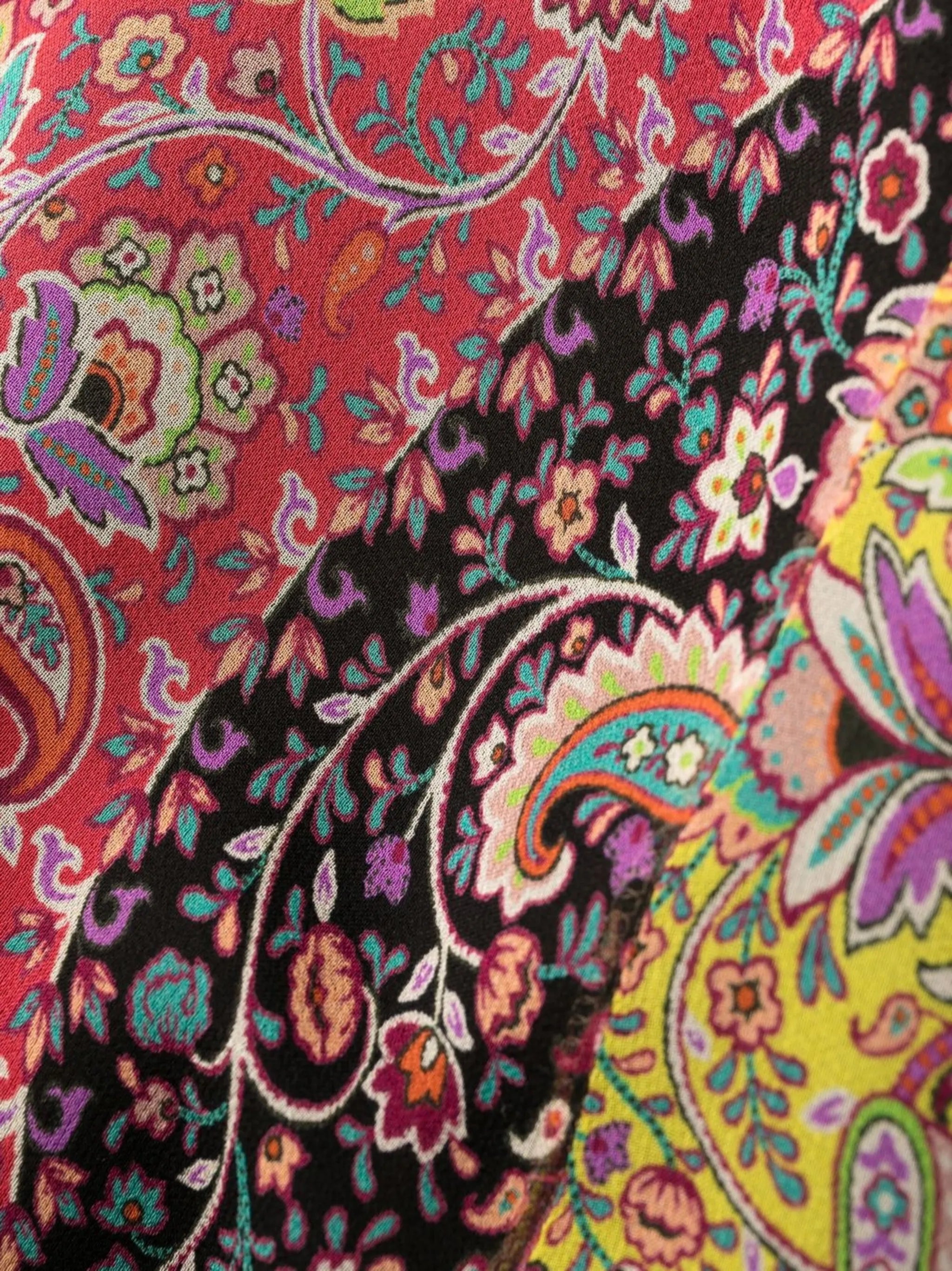 paisley-print sleeveless maxi dress