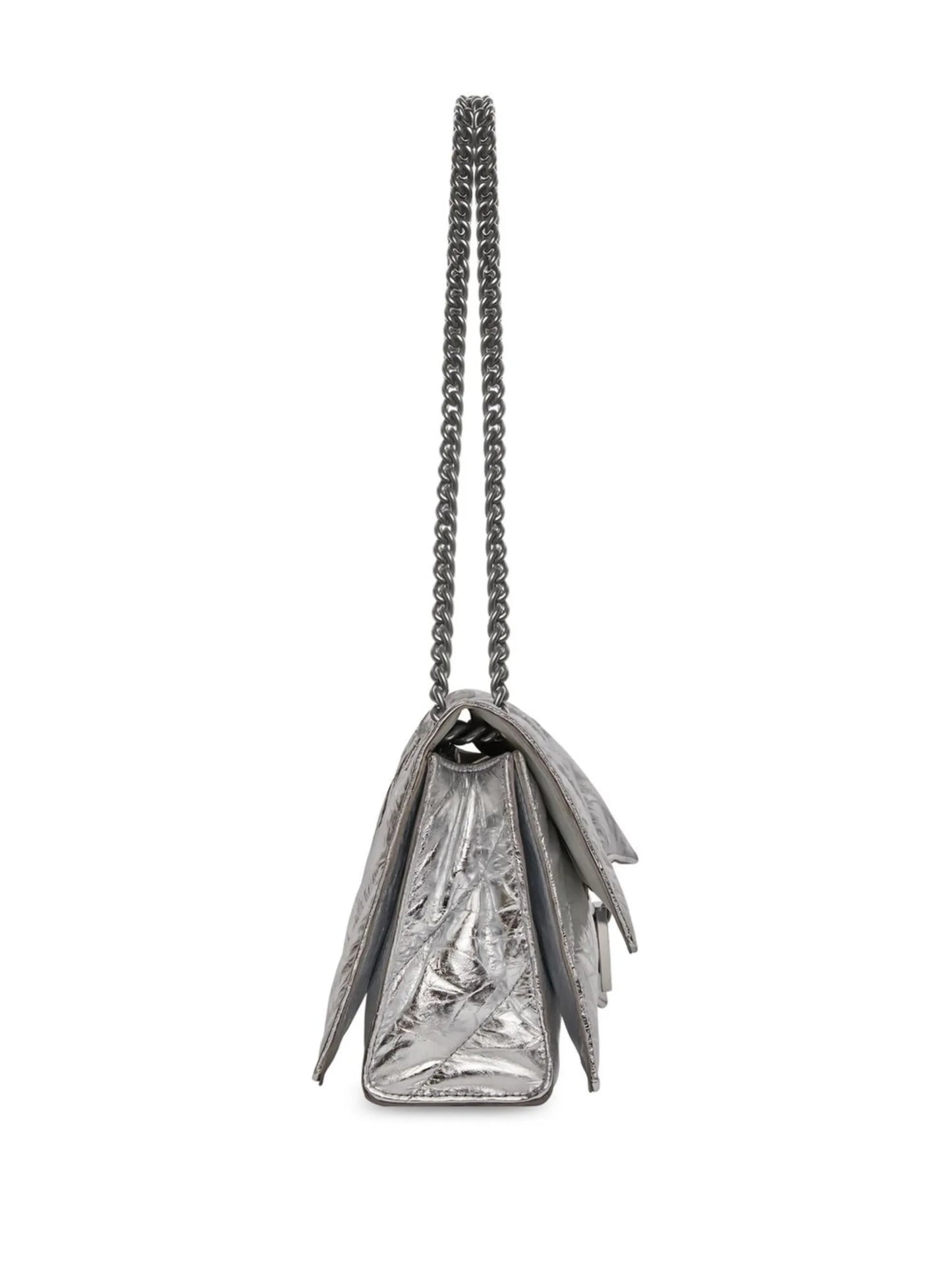 Crush chain-strap shoulder bag