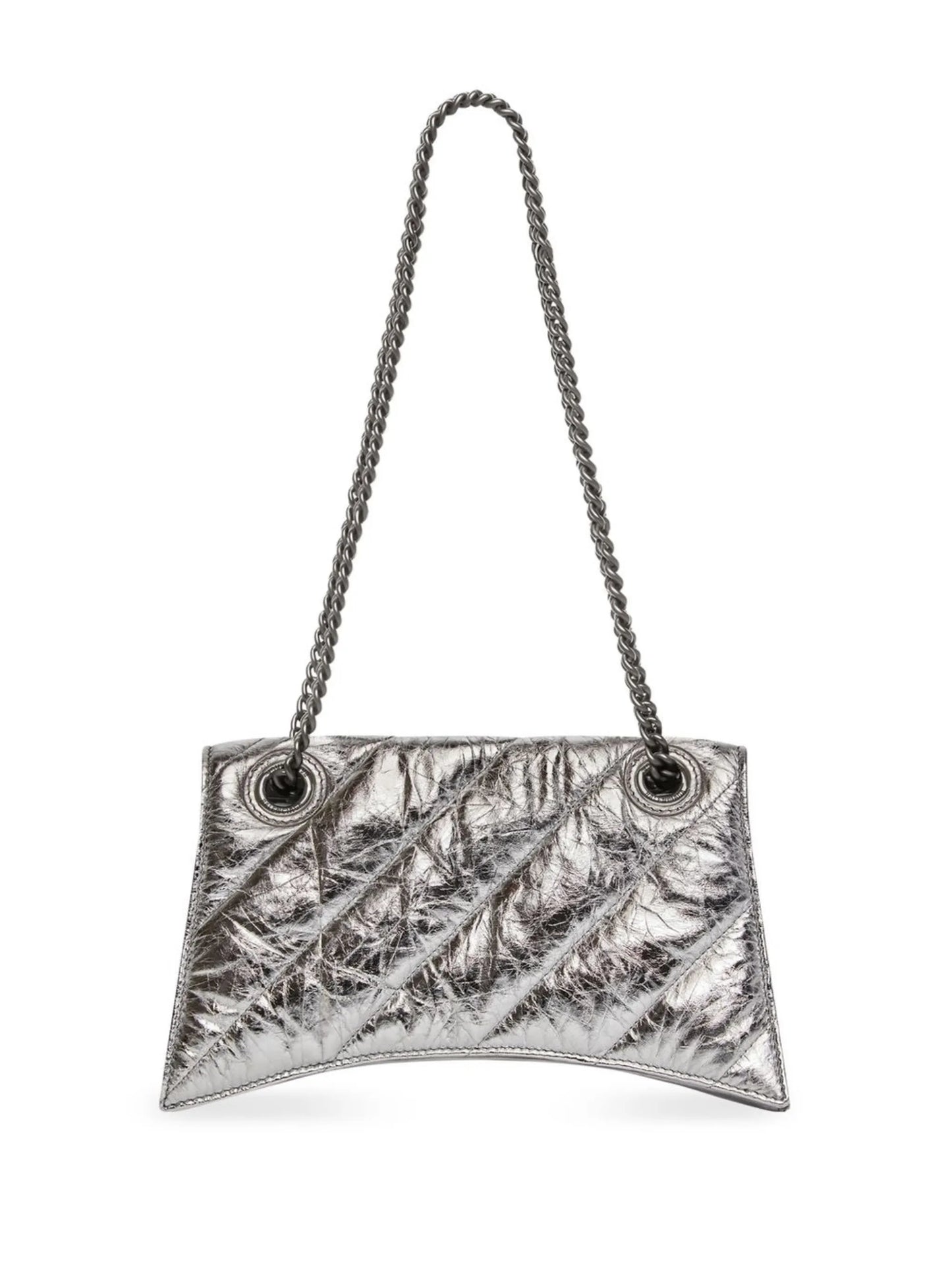 Crush chain-strap shoulder bag
