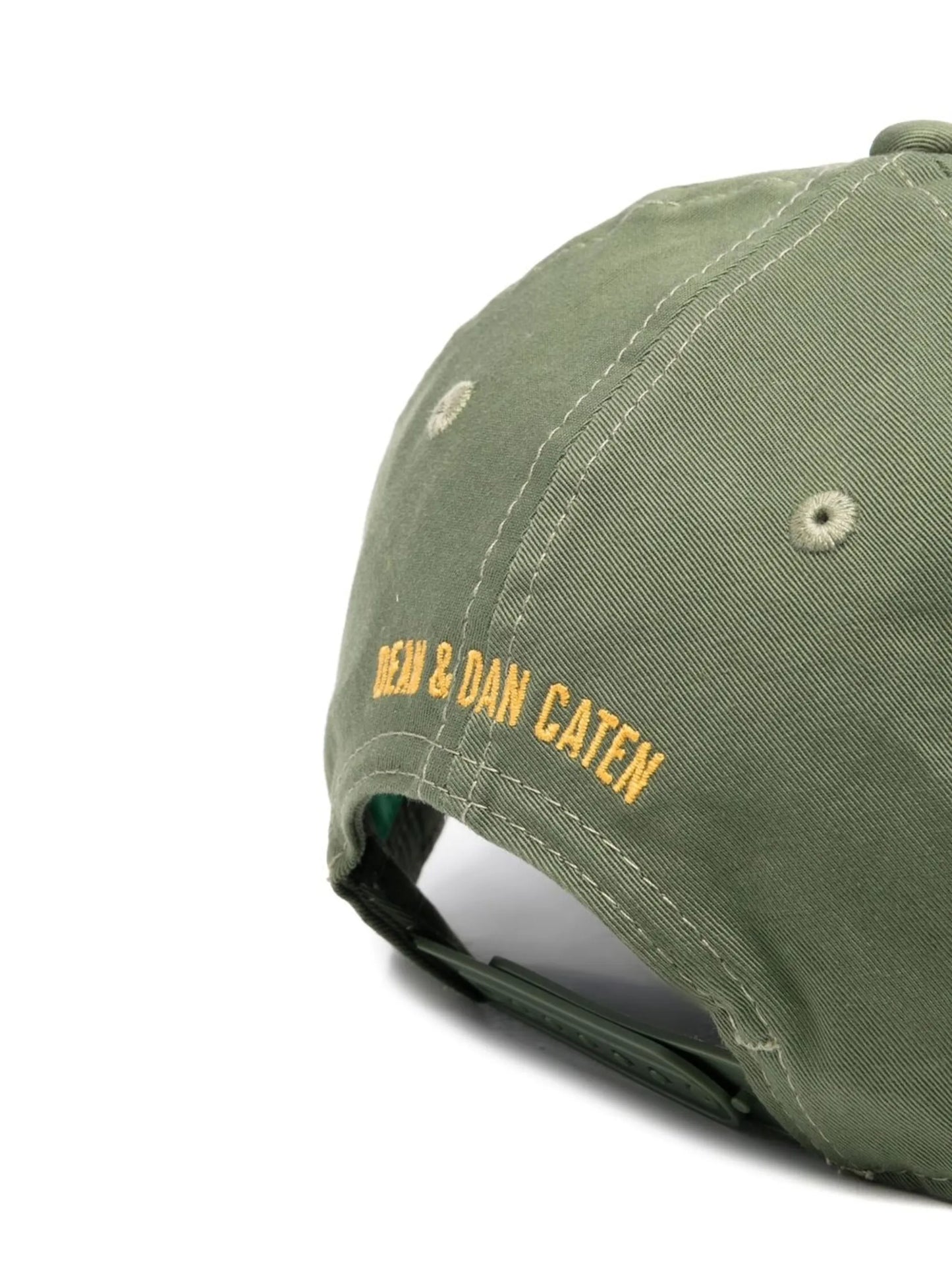 logo-slogan print cap