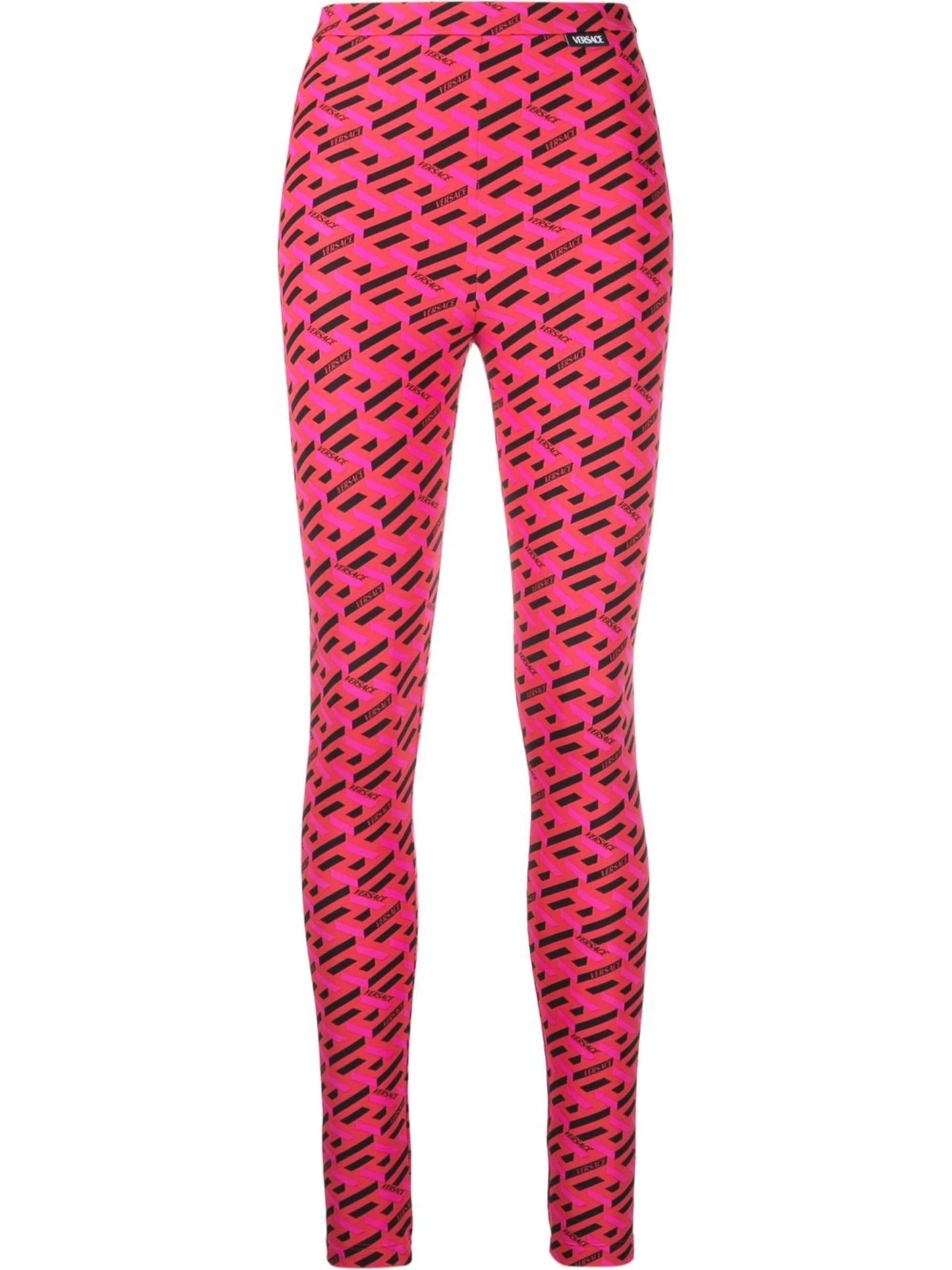 La Greca print leggings