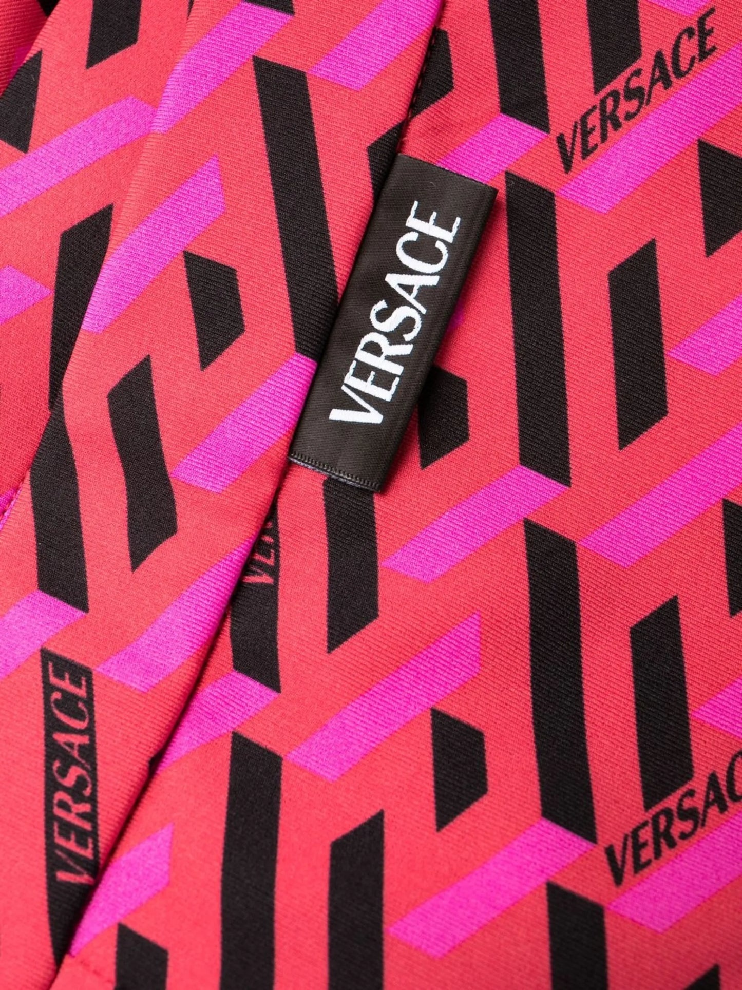 La Greca print leggings