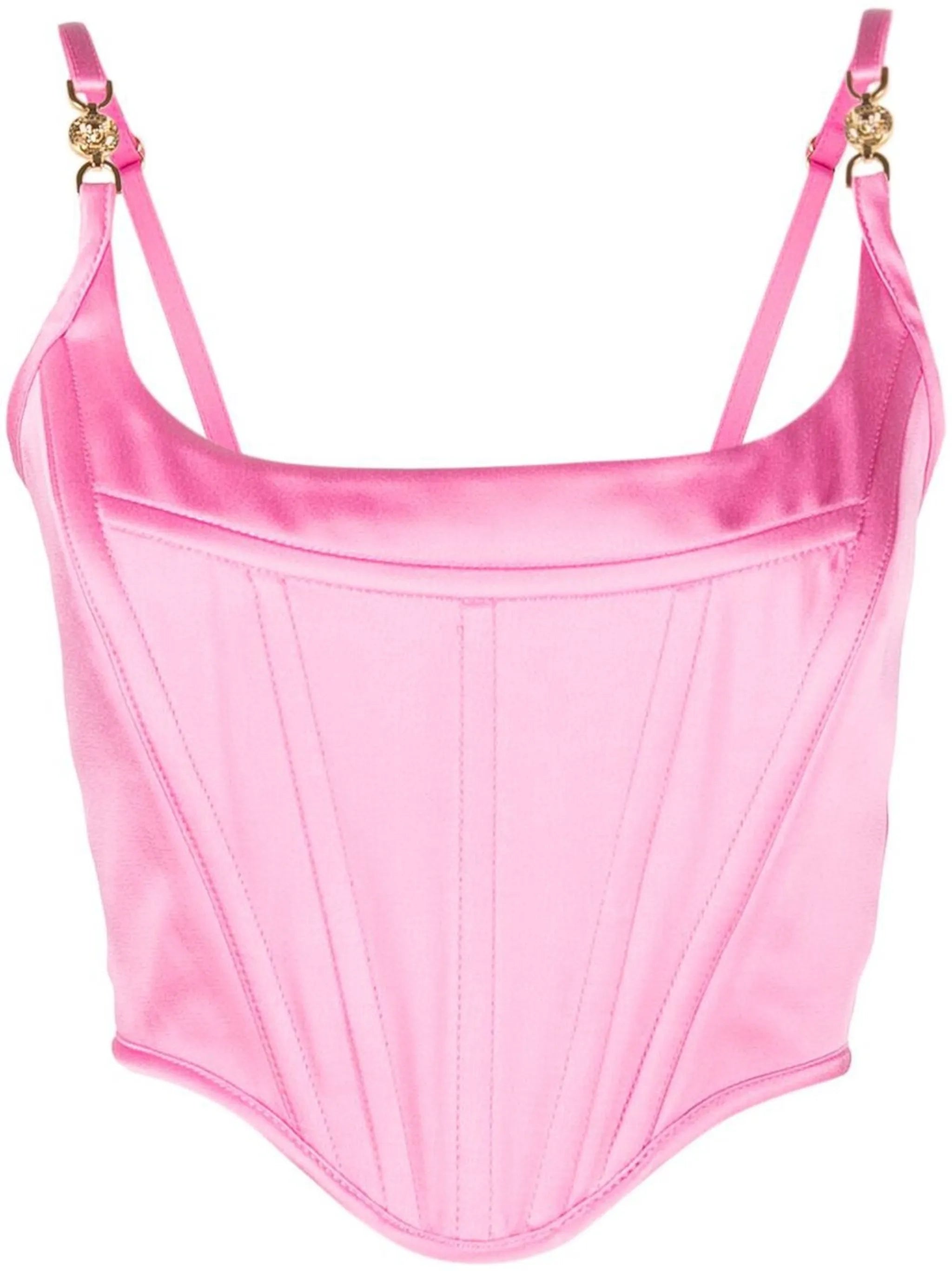 Medusa '95 satin corset top