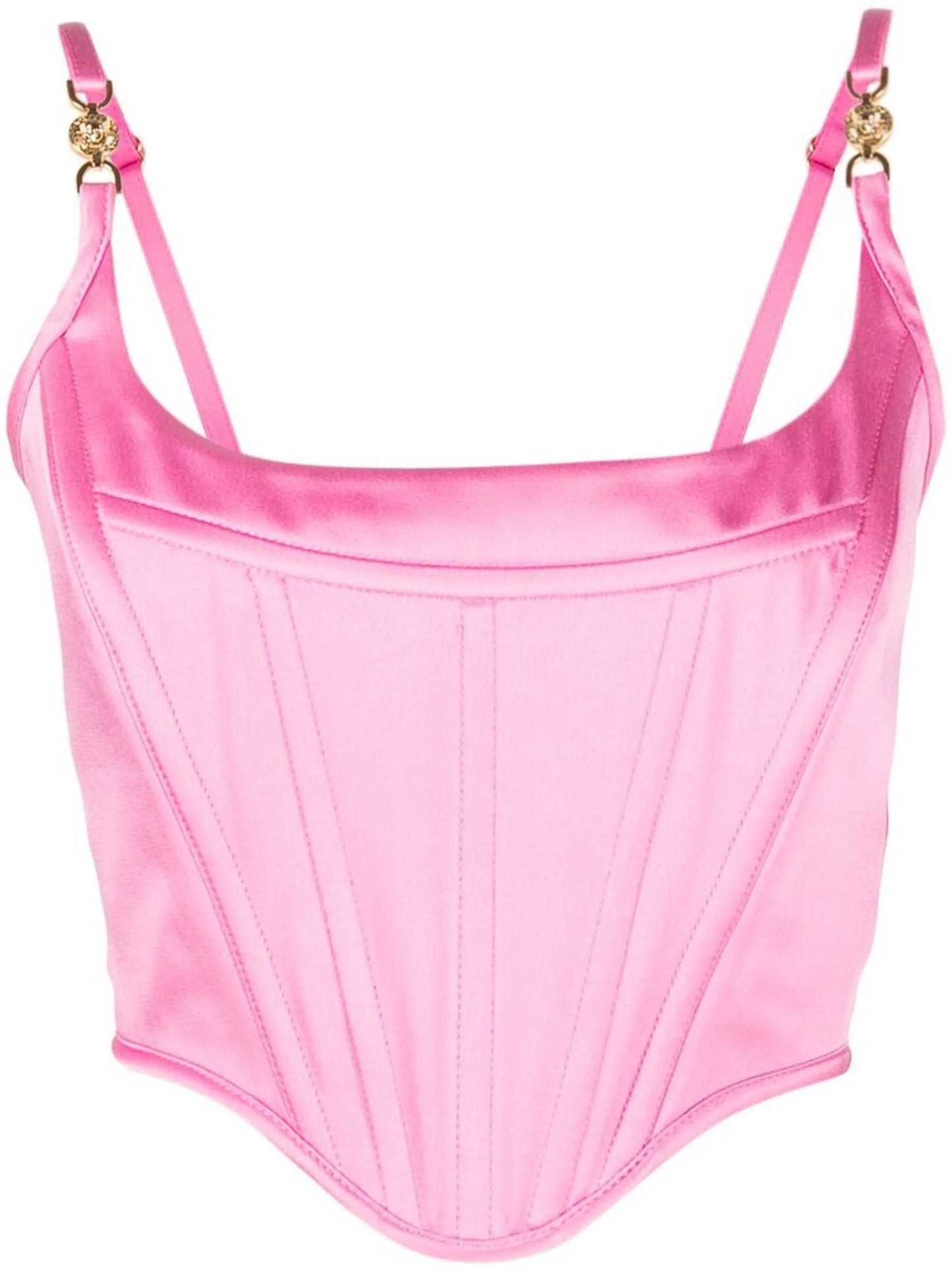 Medusa '95 satin corset top