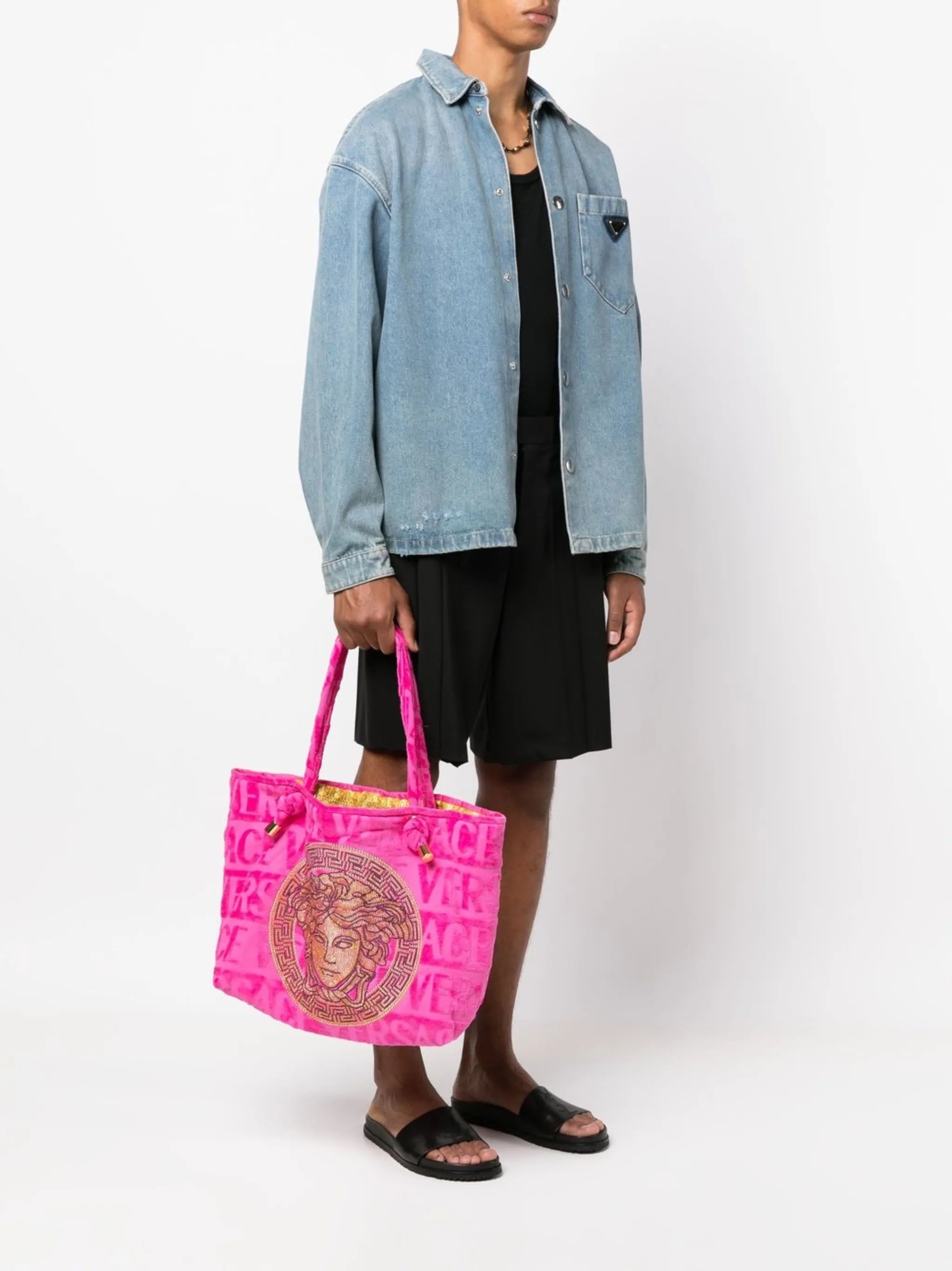 Icon towelling tote bag