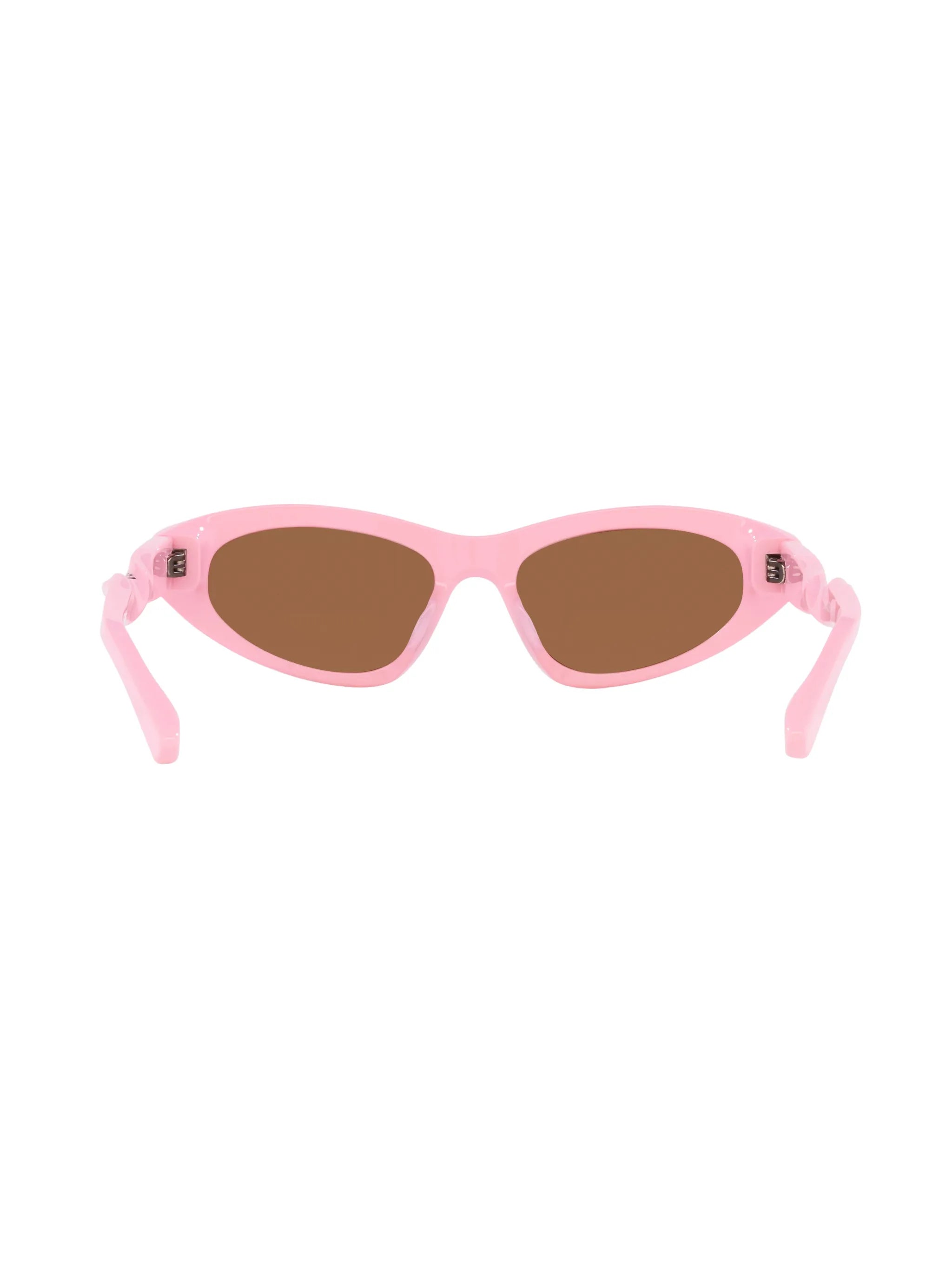 twist-arm cat-eye sunglasses