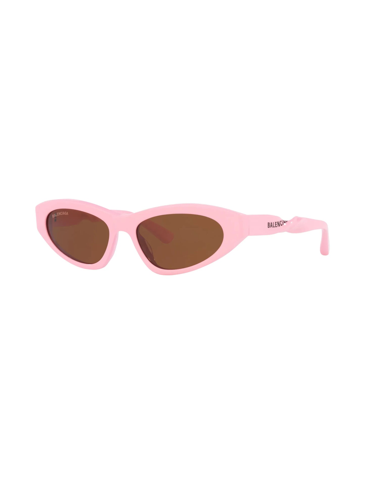 twist-arm cat-eye sunglasses