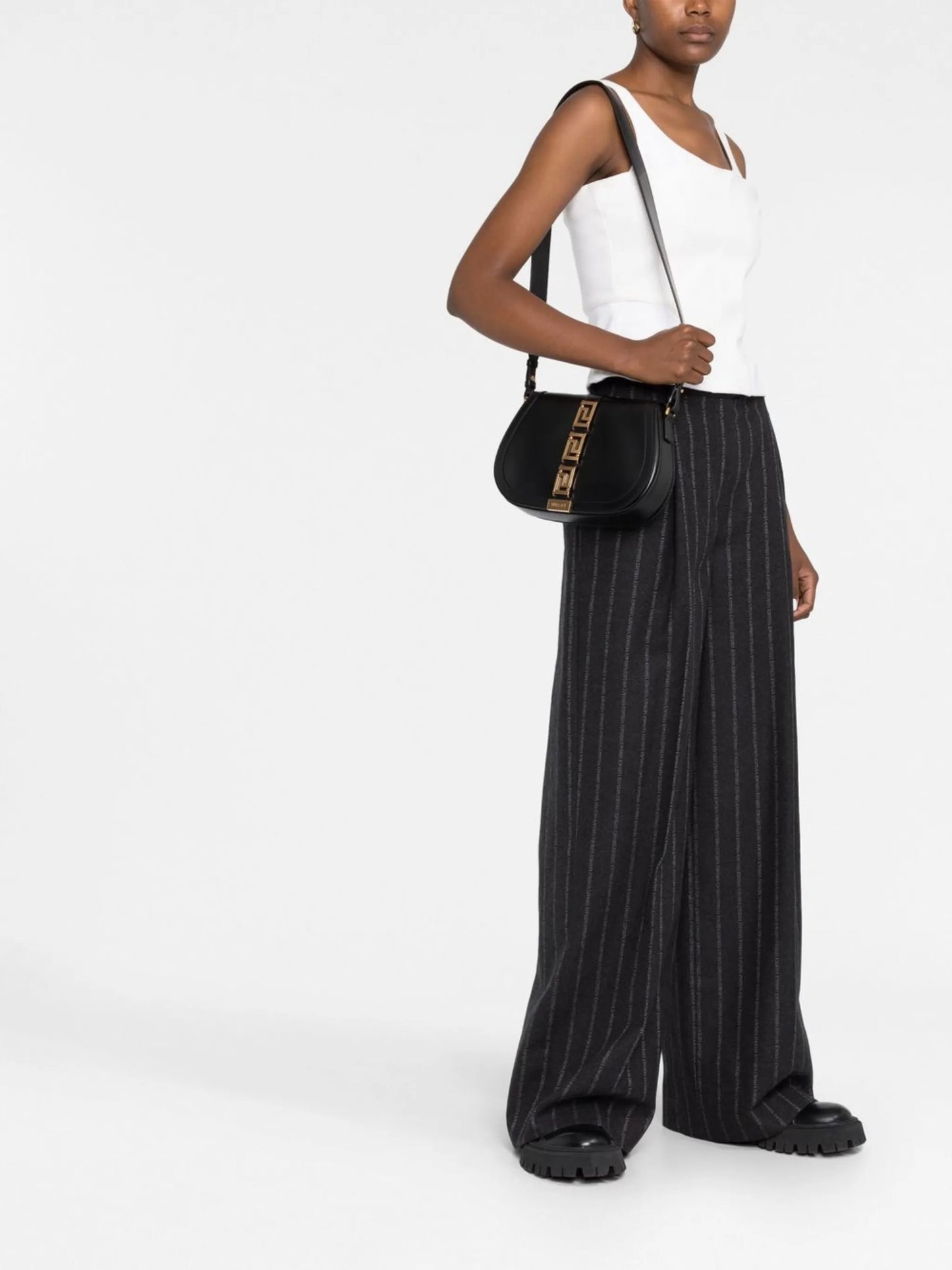 large Greca Goddess shoulder bag