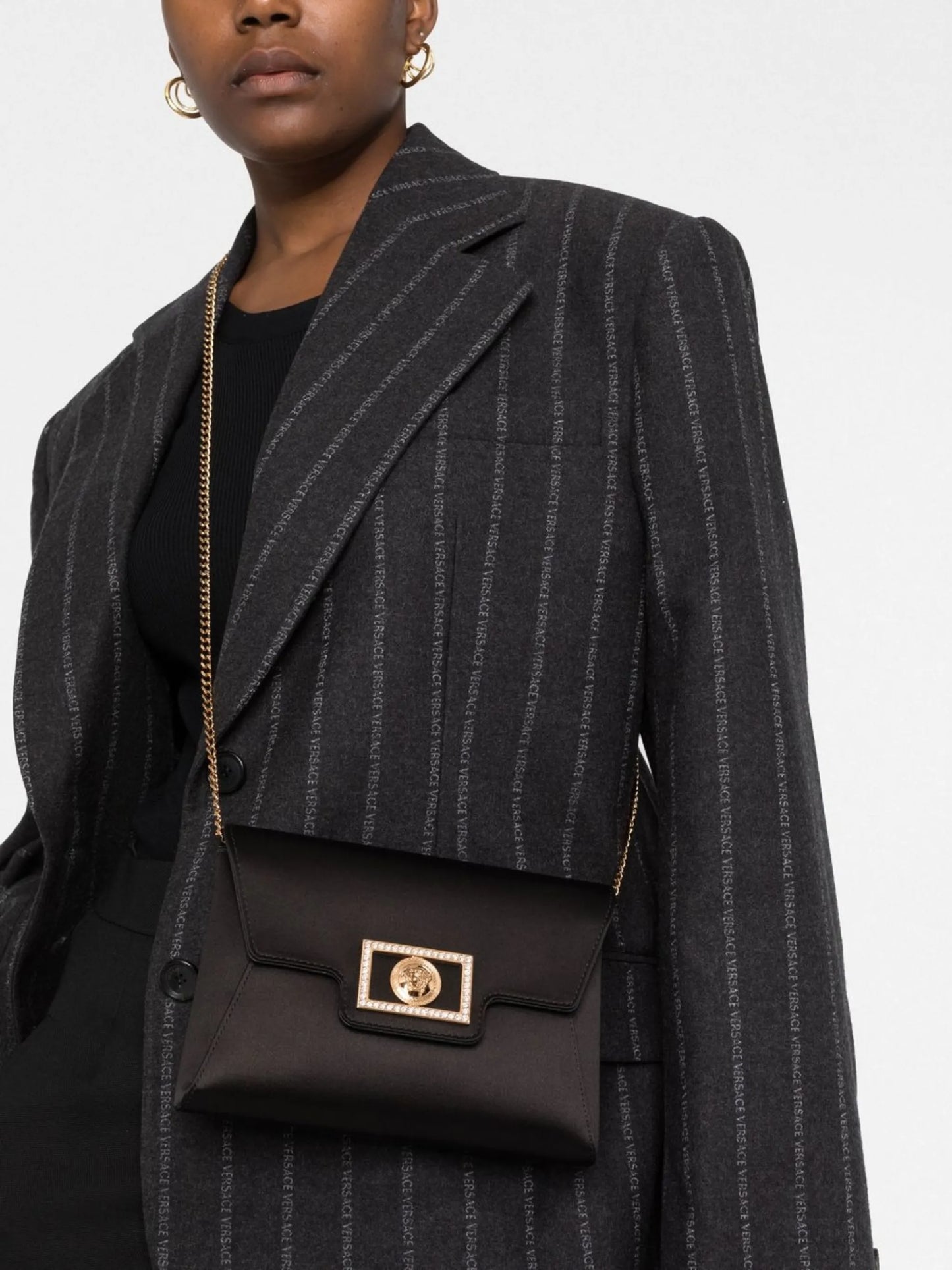 crystal La Medusa clutch