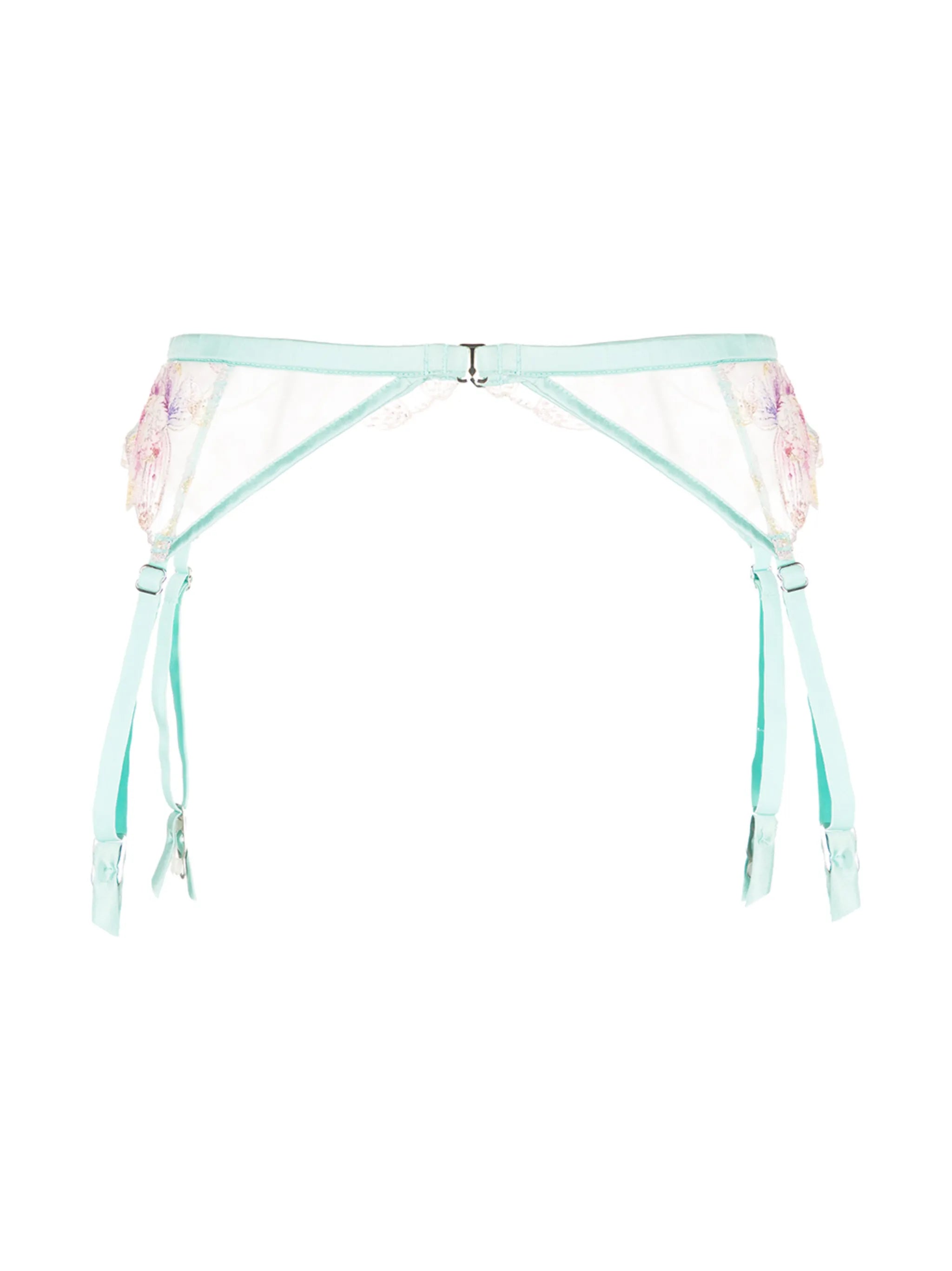 pixie-embroidered garter belt