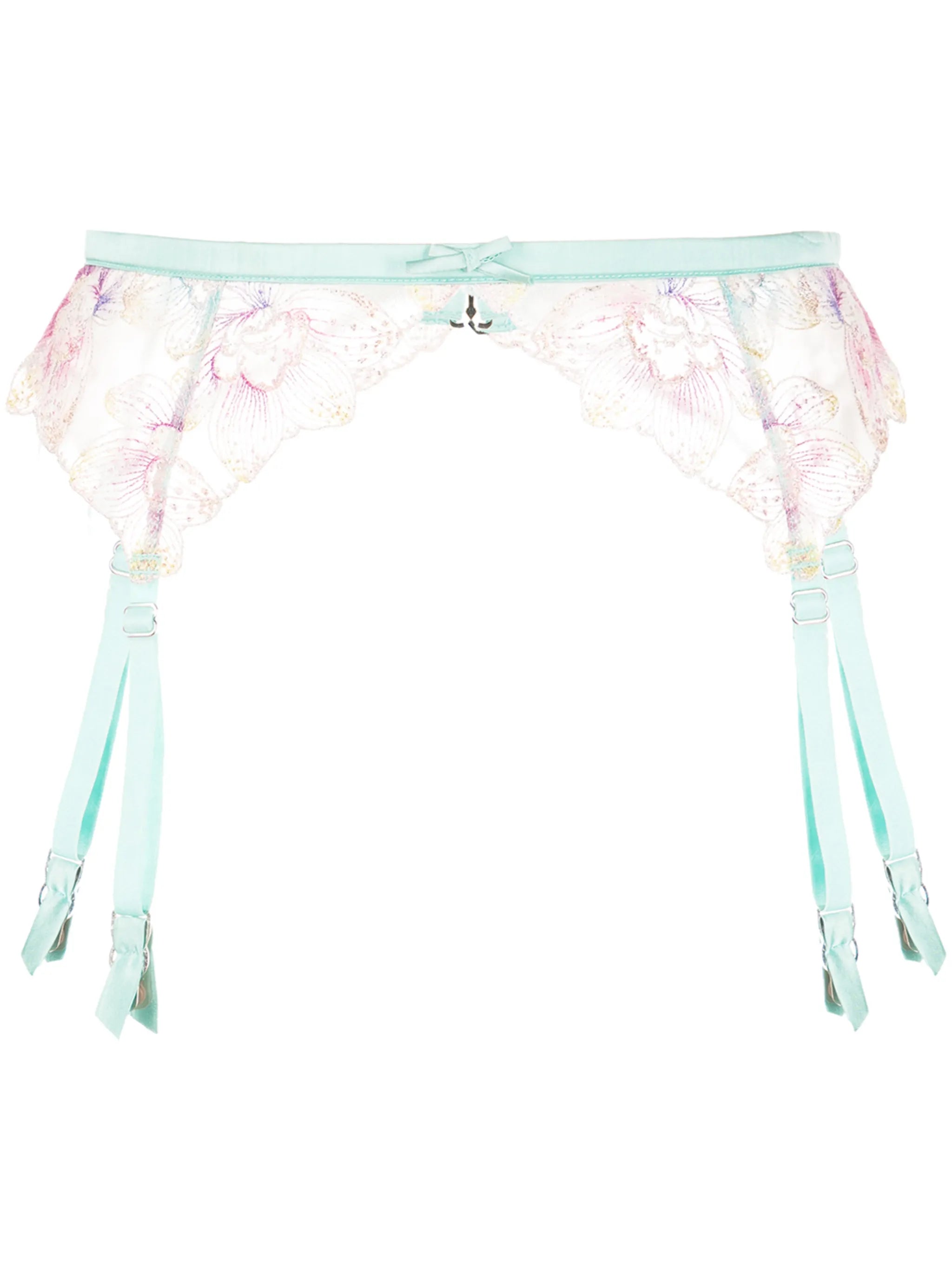 pixie-embroidered garter belt