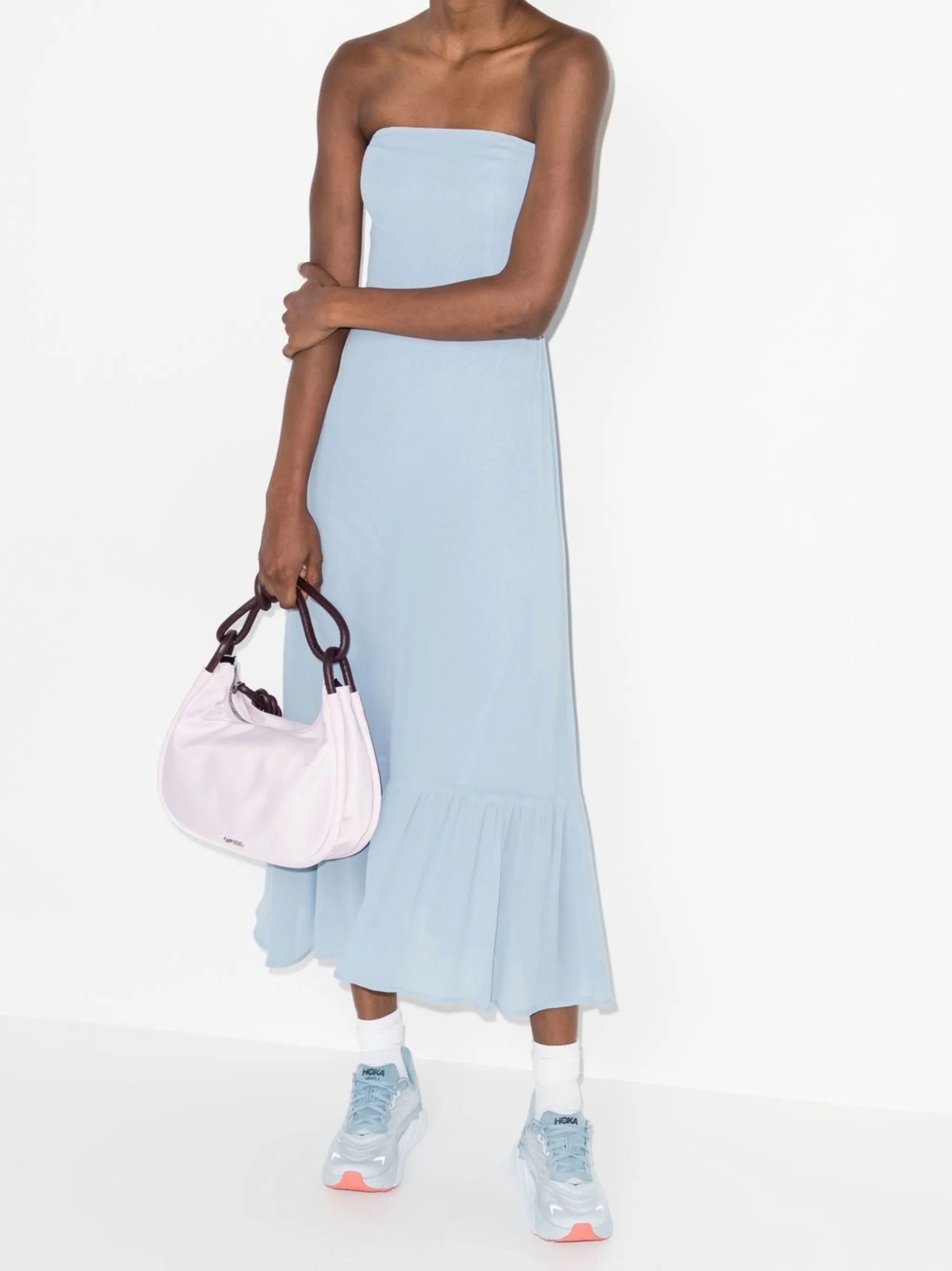 Arta strapless midi dress