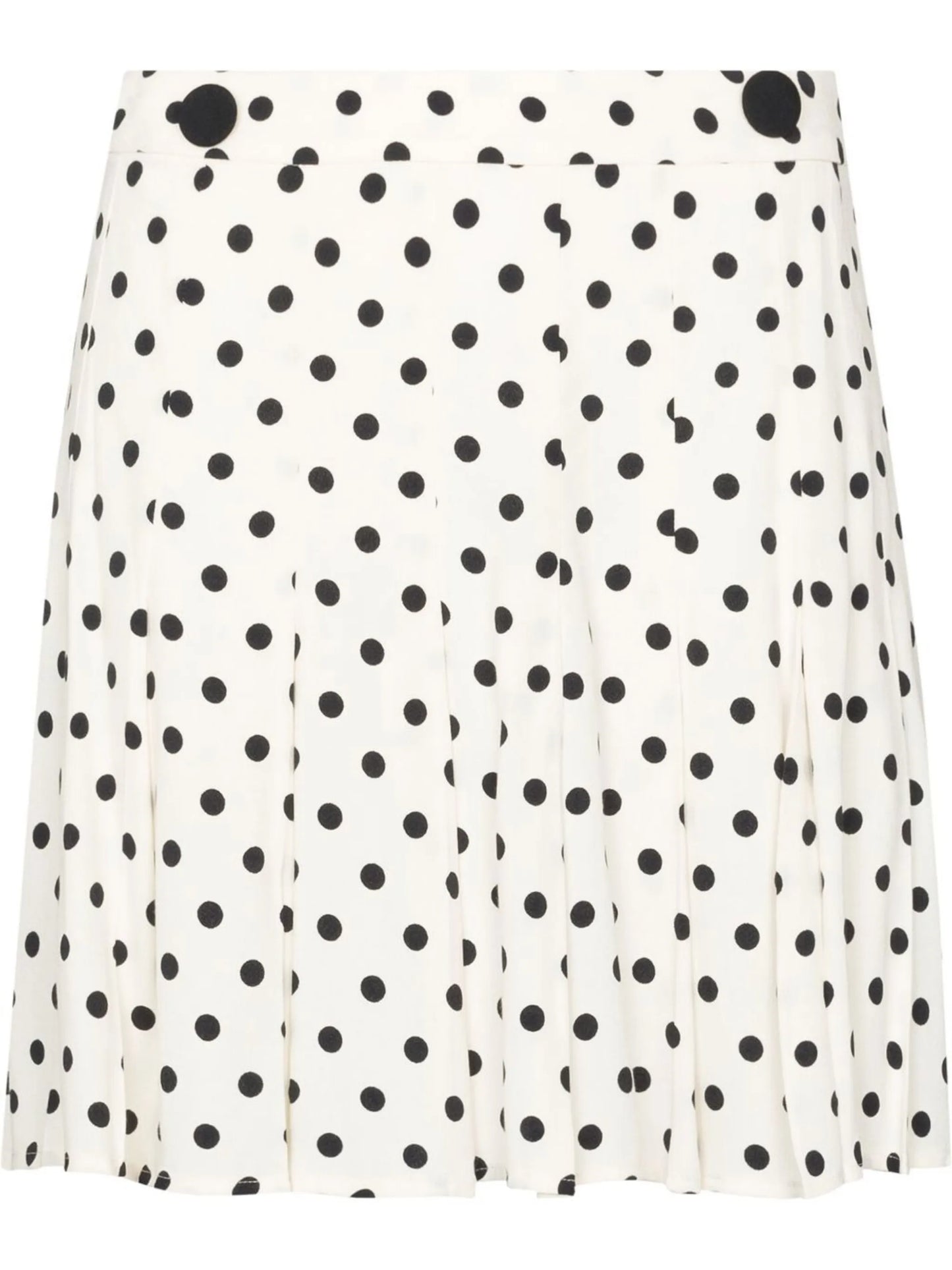 Portia pleated mini skirt