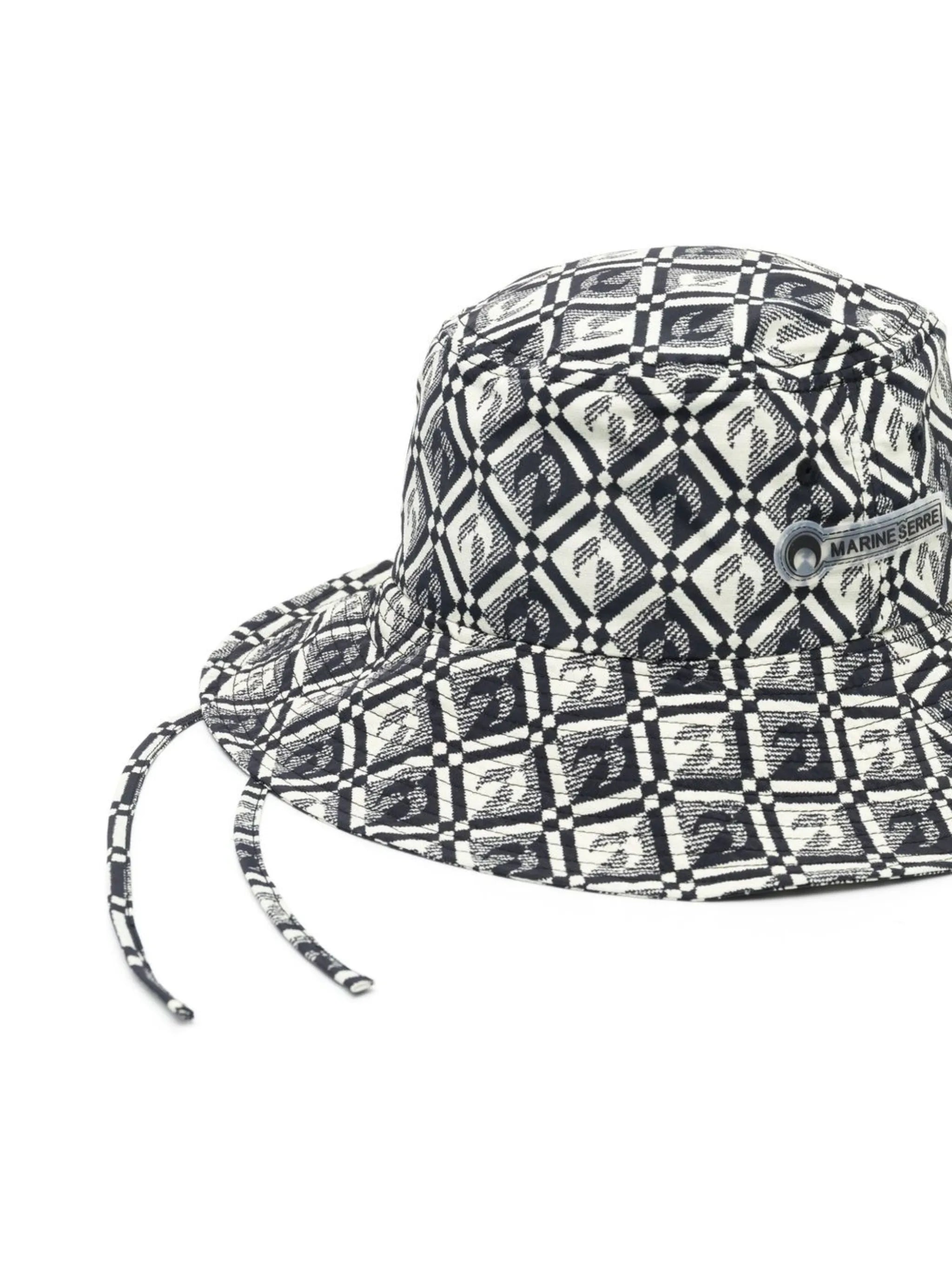 logo-jacquard bucket hat