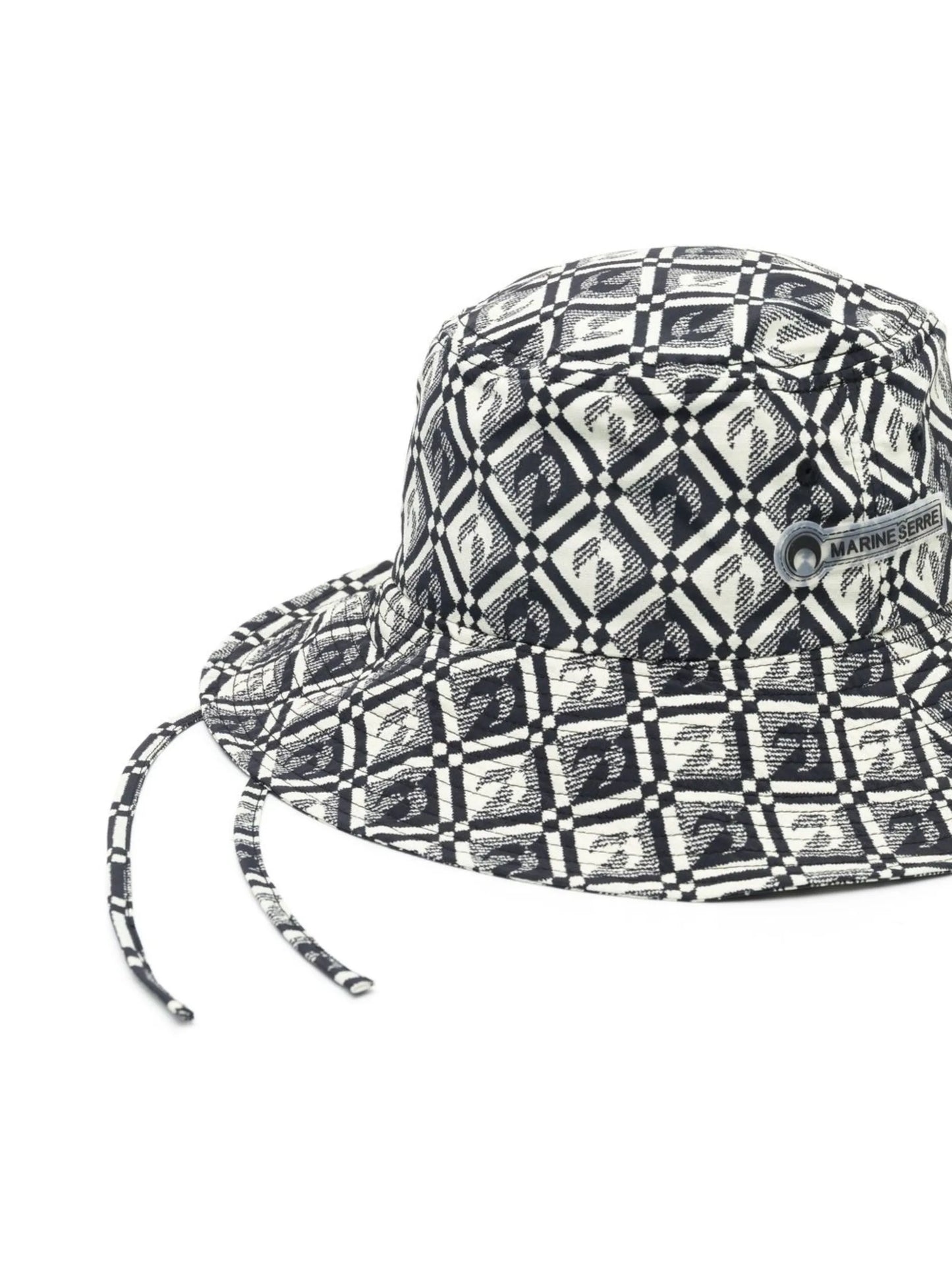 logo-jacquard bucket hat