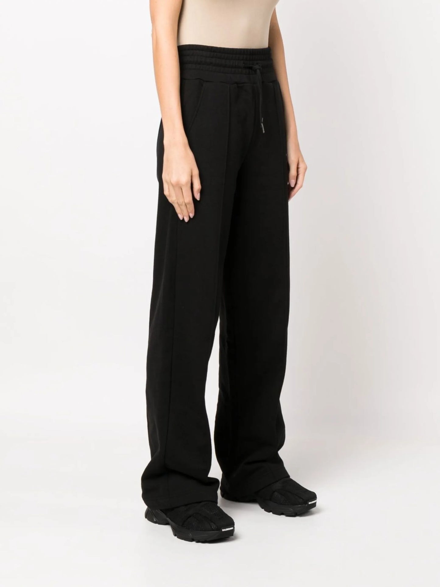 logo-embroidered track pants