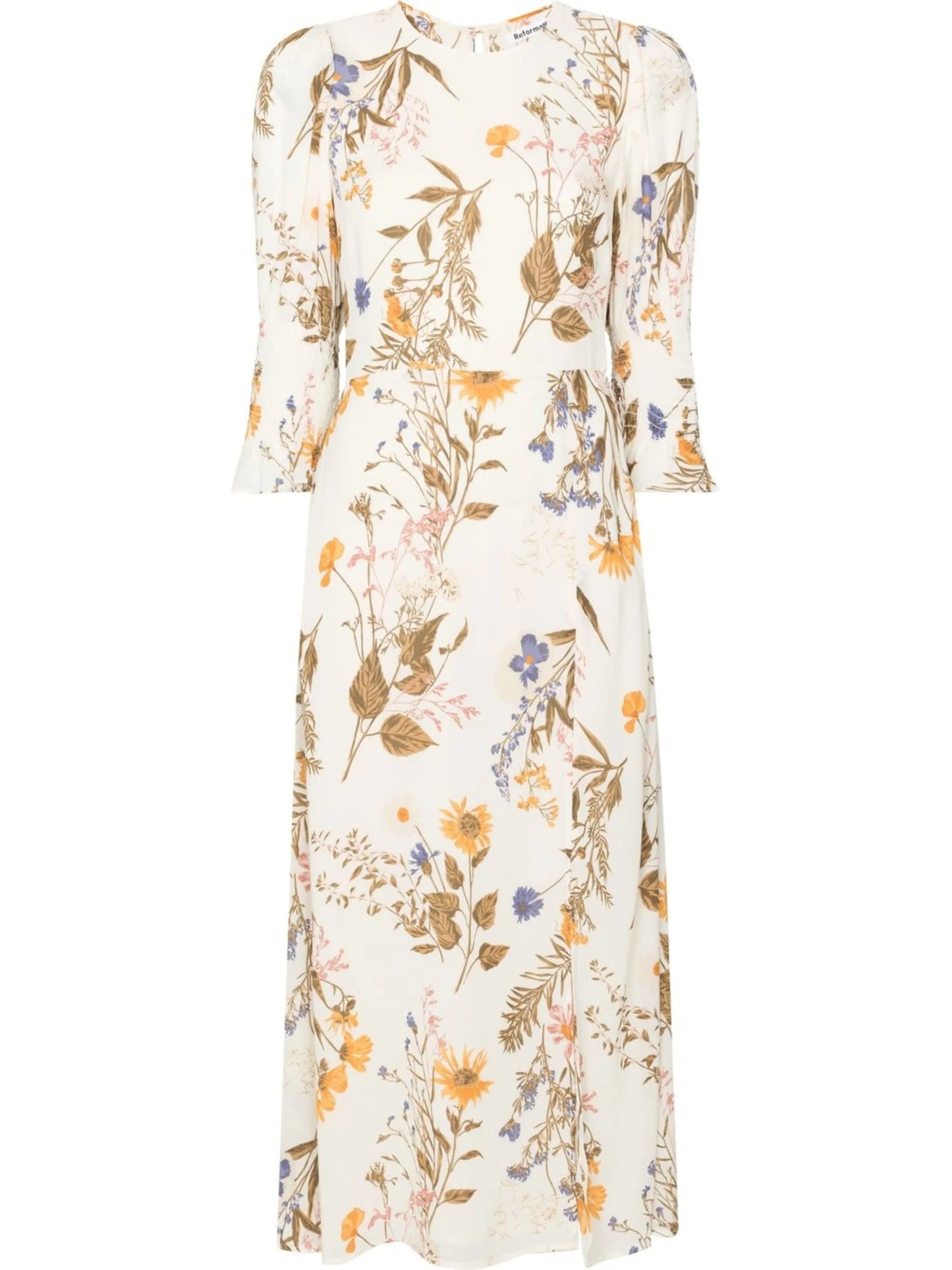 Carolena floral-print midi dress