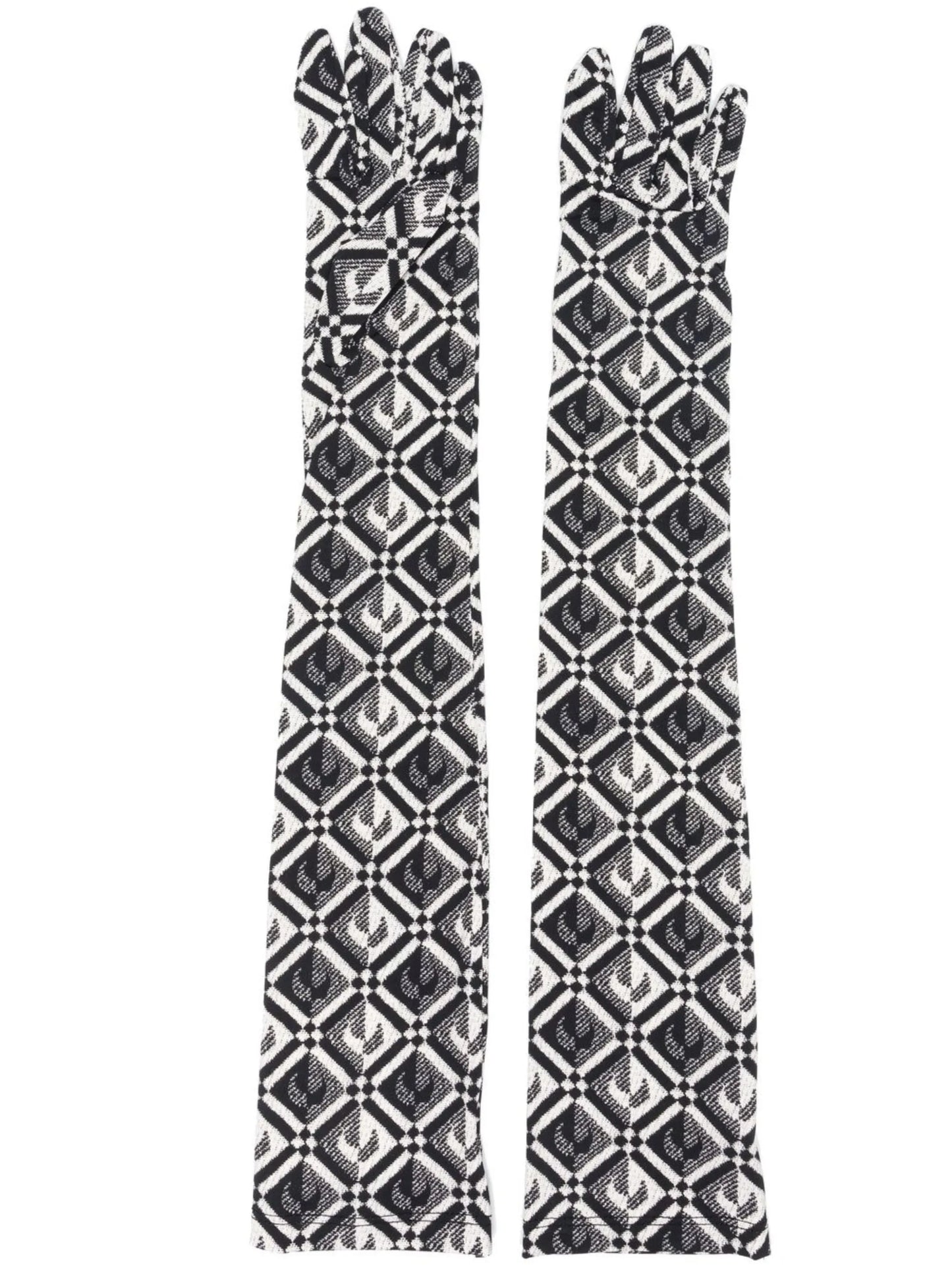 Moon Diamond long gloves