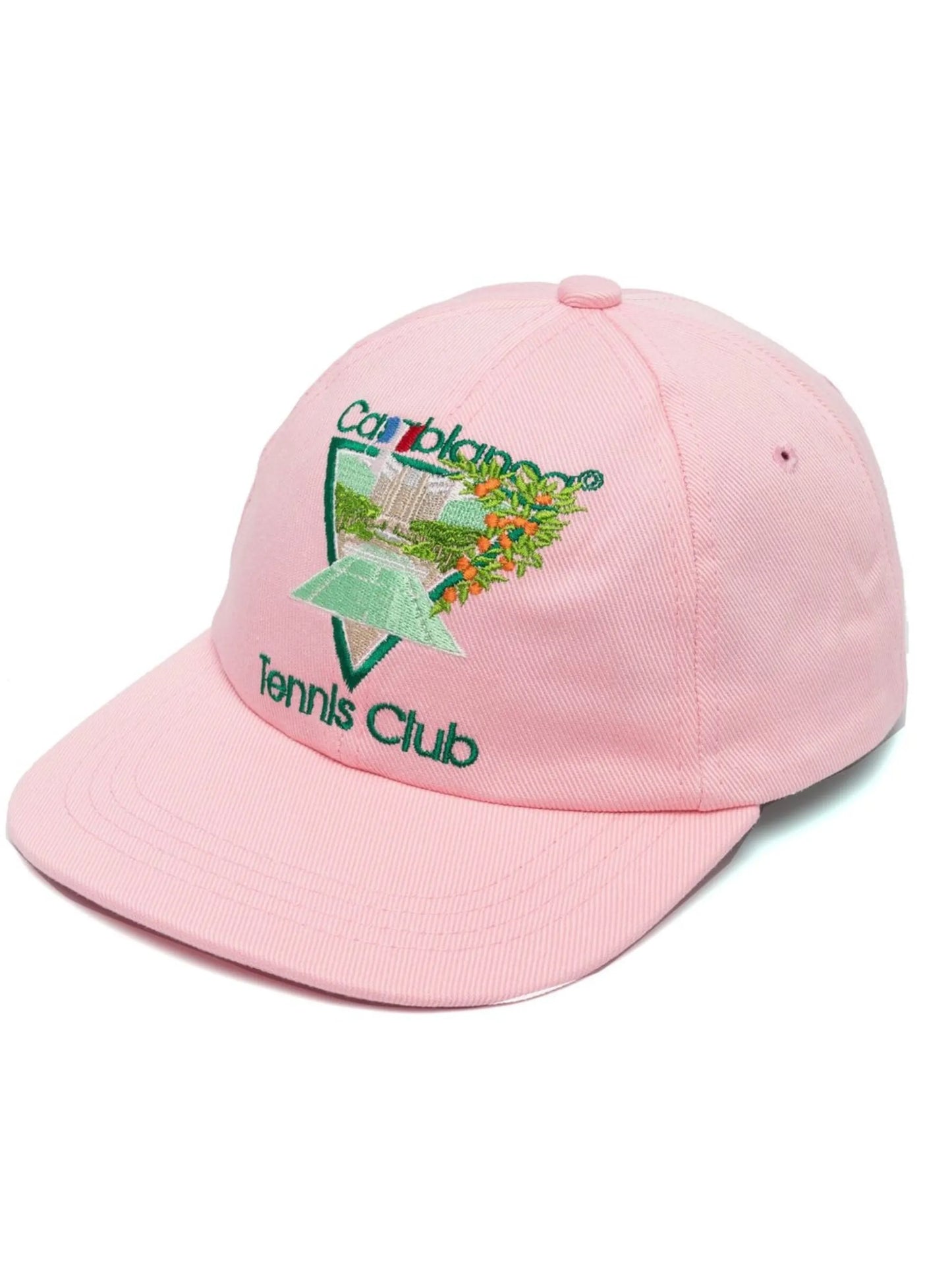 Tennis Club logo-embroidered cap