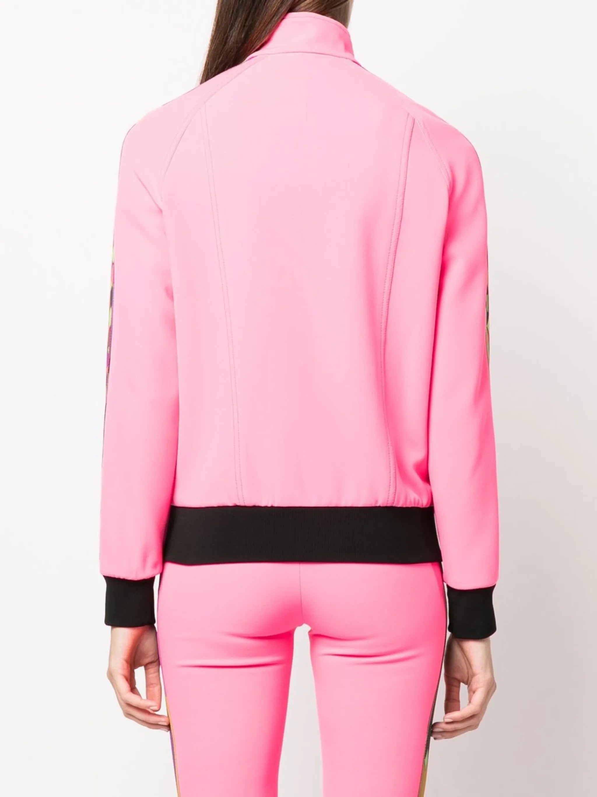 Rombi-print track jacket