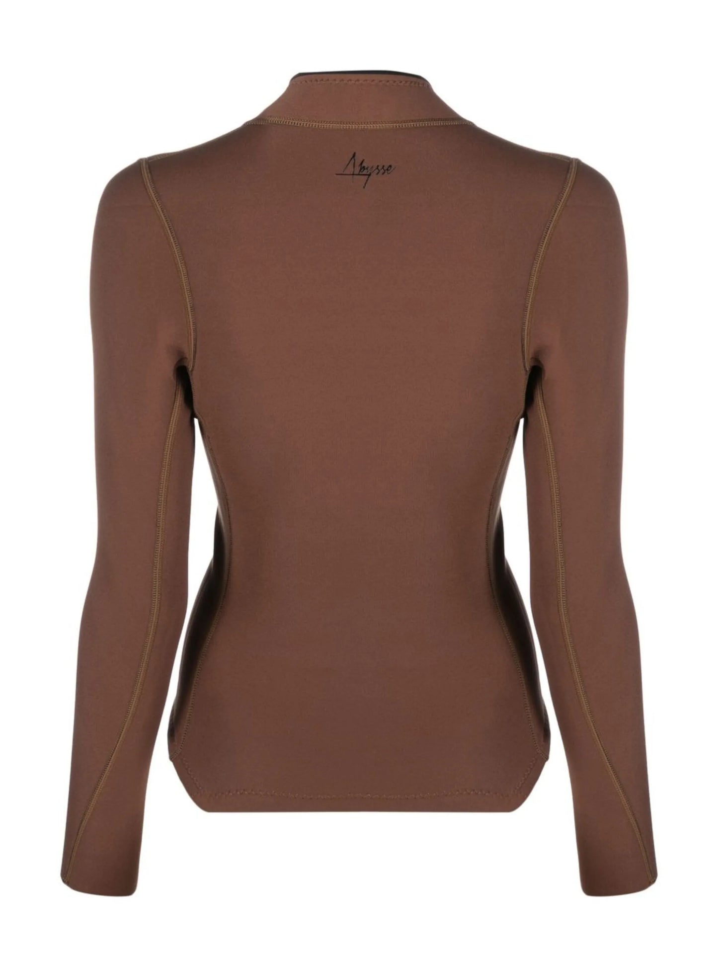 Rell zip-front top