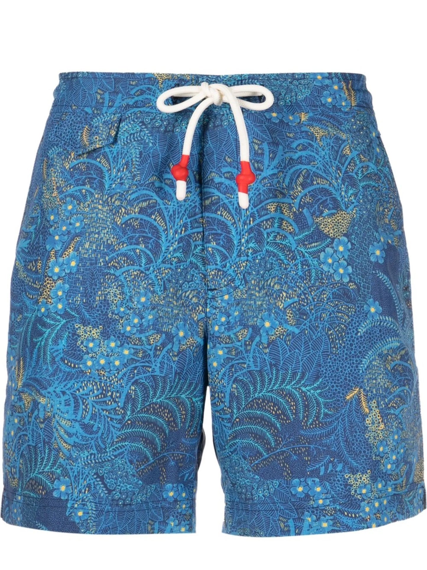 all-over tropical-print swim shorts