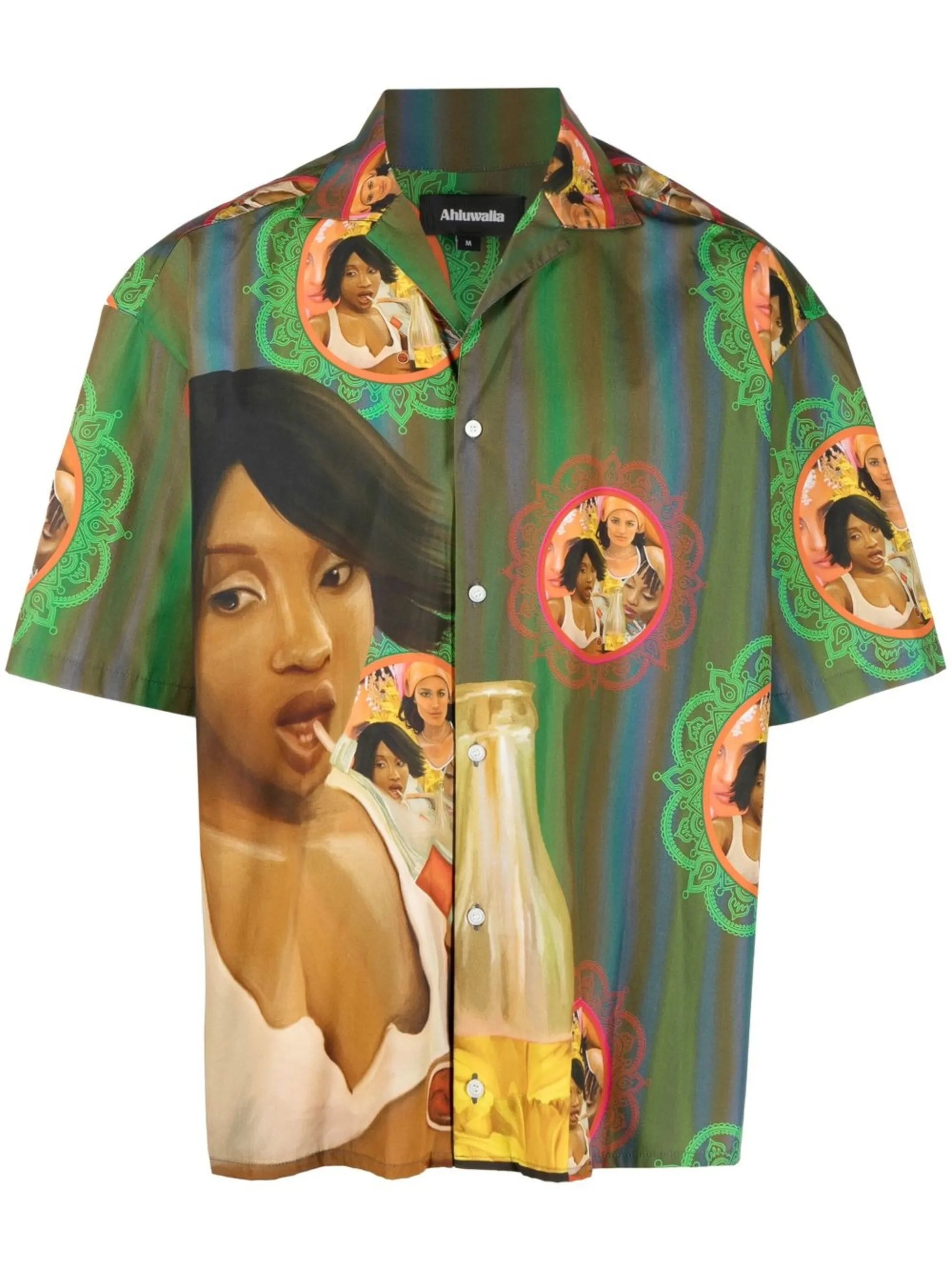 woman-print shirt