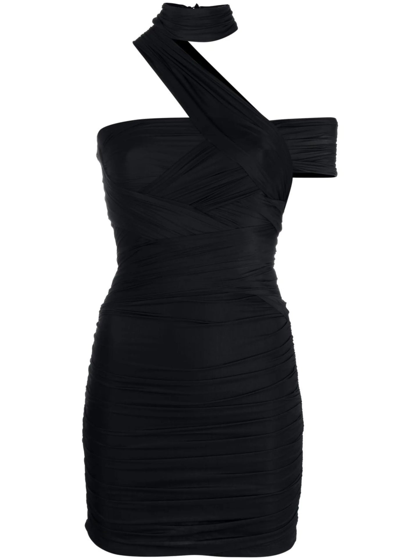 off-shoulder minidress