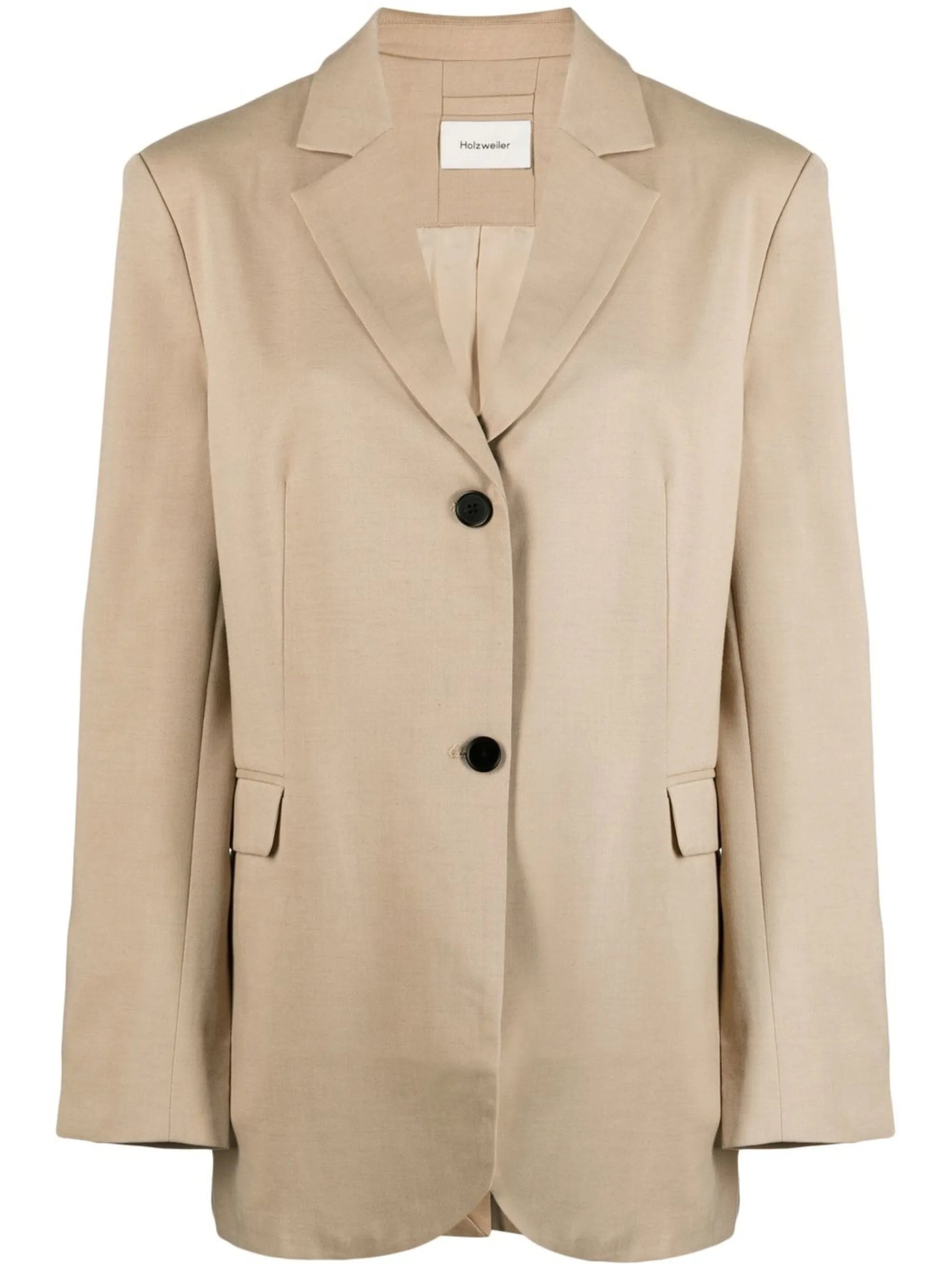 oversize single-breasted blazer