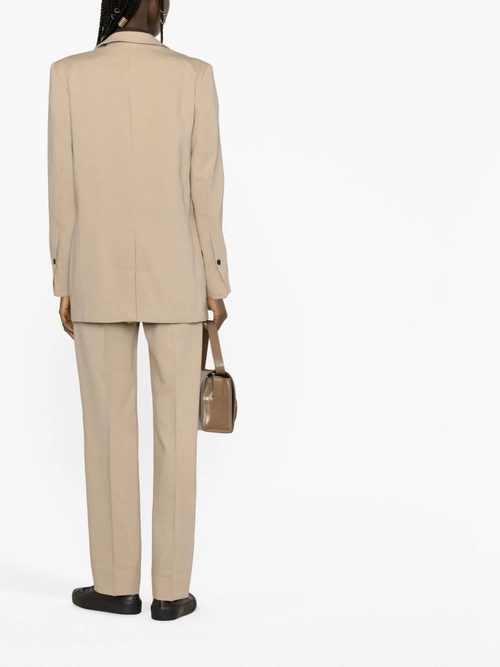 oversize single-breasted blazer