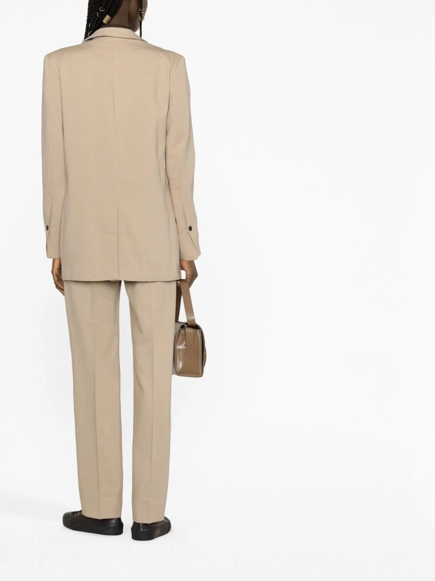 oversize single-breasted blazer